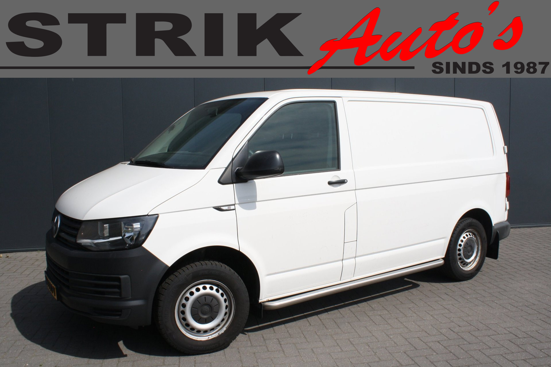Volkswagen Transporter 2.0 TDI L1H1 EURO 5 - MARGE - AIRCO - CRUISE CONTROL -  3-PERSOONS 2016 - voorkant