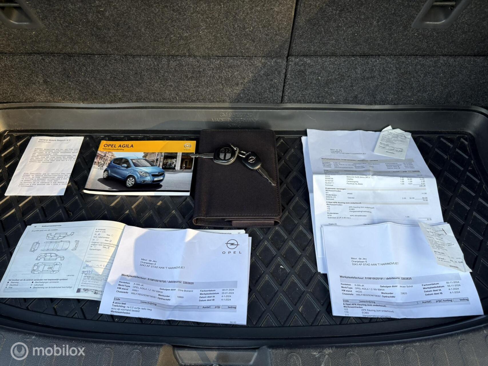 Foto van Opel Agila