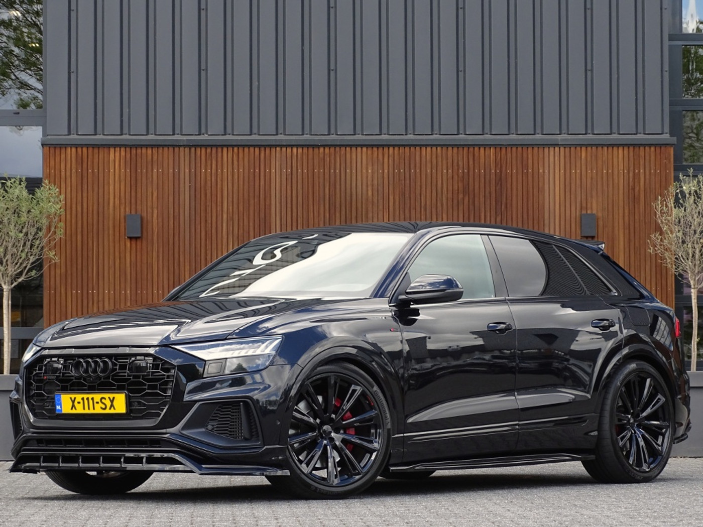Audi Q8 60 TFSI e quattro Pro Line S Competition 2021 - voorkant