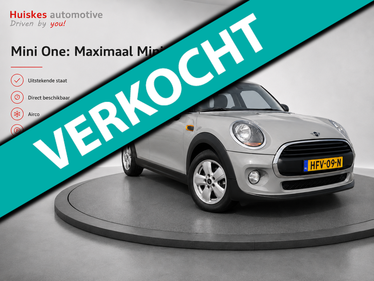 Mini One 1.5 One Salt 5-deurs/Airco/PDC/Dealer onderhouden 2018 - voorkant