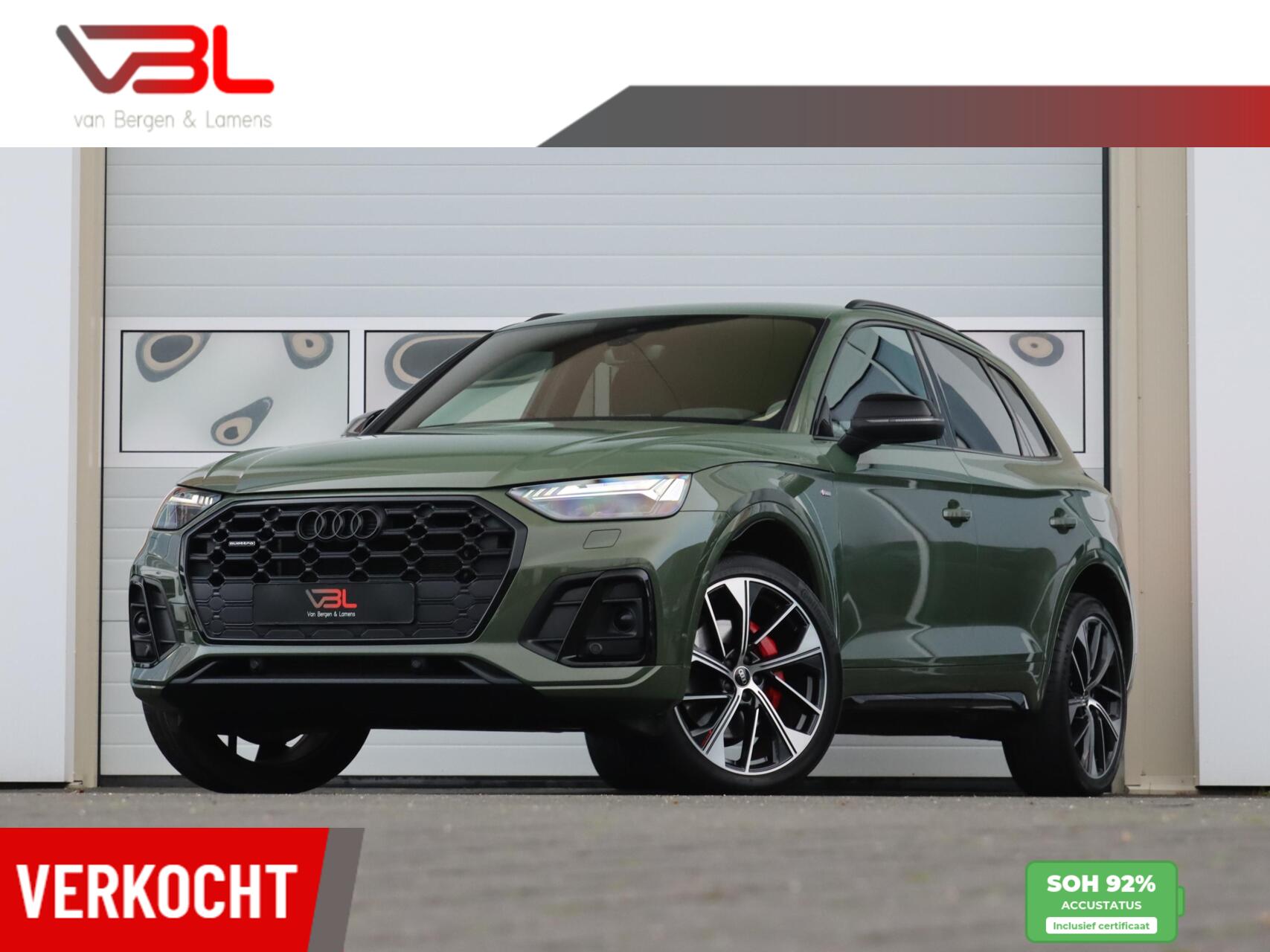 Audi Q5 50 TFSI E 50 TFSI e 300PK S edition Competition SOH 92,5% | 21inch 2024 - voorkant