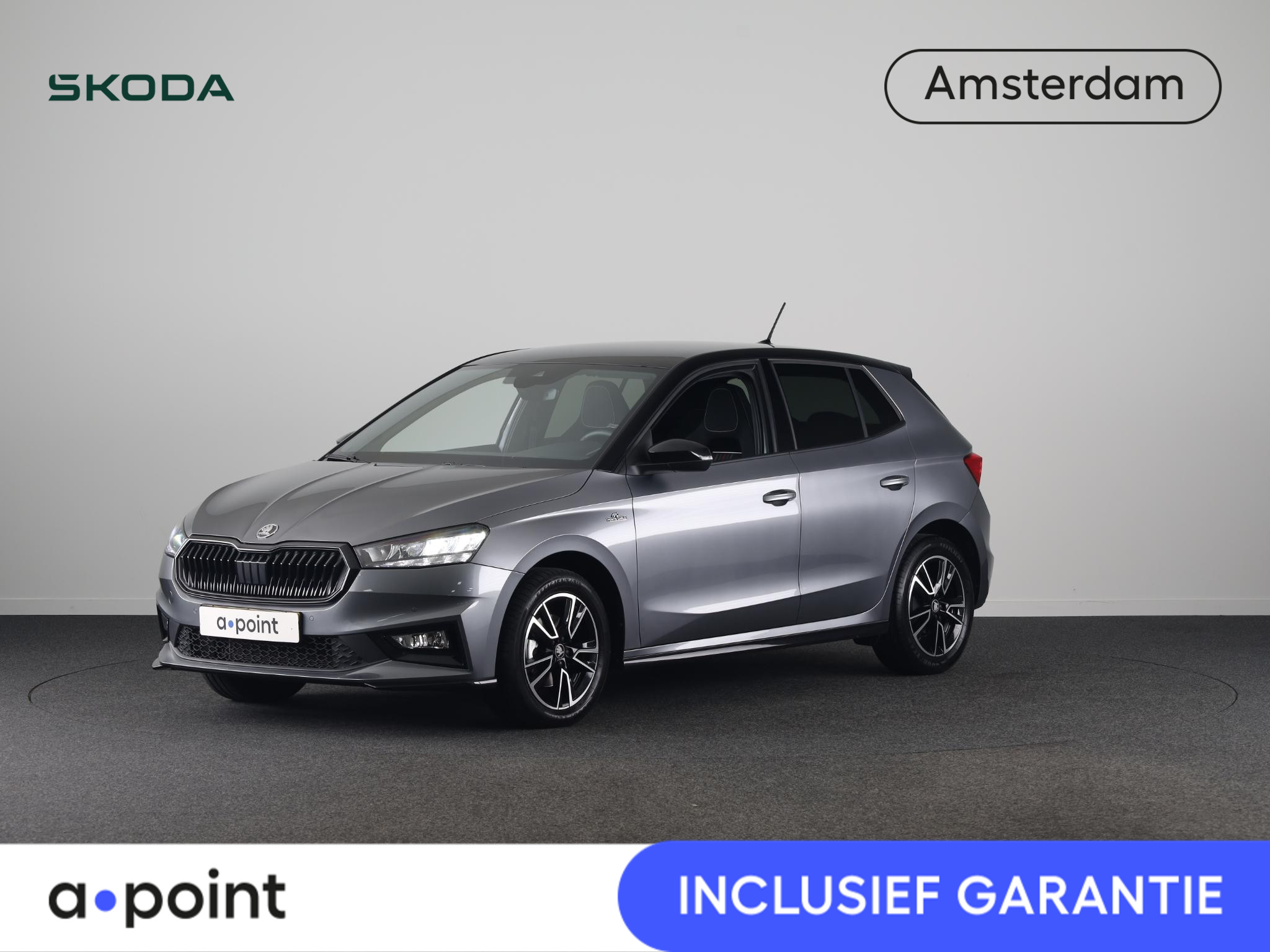 Skoda Fabia 1.0 TSI Monte Carlo 2025 - voorkant