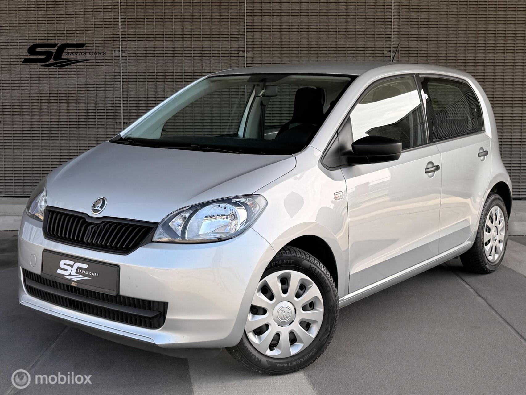 Skoda Citigo 1.0 Greentech Elegance AIRCO / 5-DEURS / NETTE AUTO 2015 - voorkant