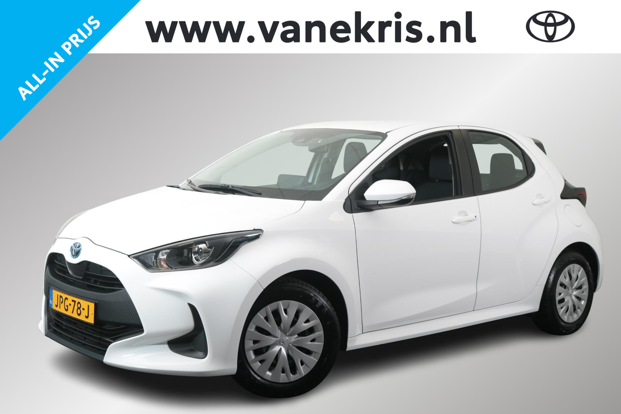 Toyota Toyota Yaris 1.5 Hybrid Active, 2021 - voorkant