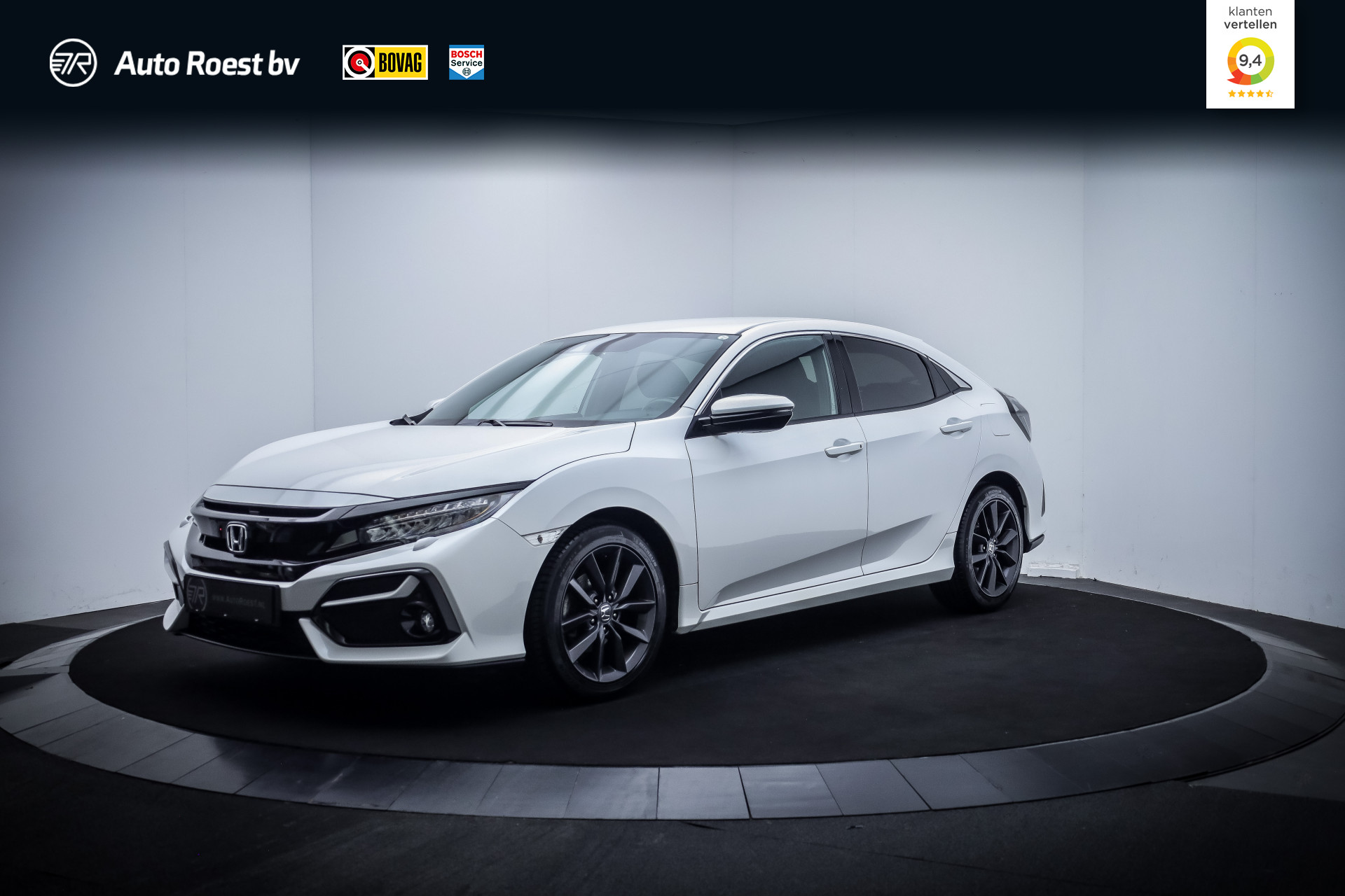 Honda Civic 5dr 1.0i-VTEC ELEGANCE 2020 - voorkant