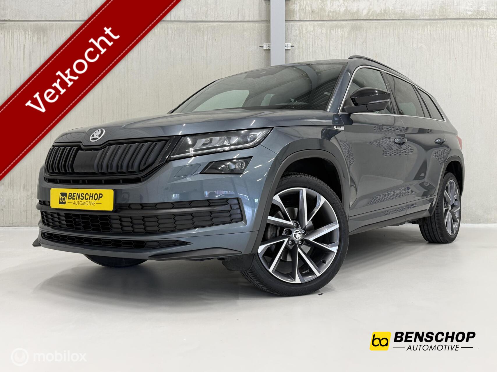 Skoda Kodiaq 1.4 TSI 4x4 Sportline Navi Carplay Canton Camera ACC LED 20 INCH 2018 - voorkant