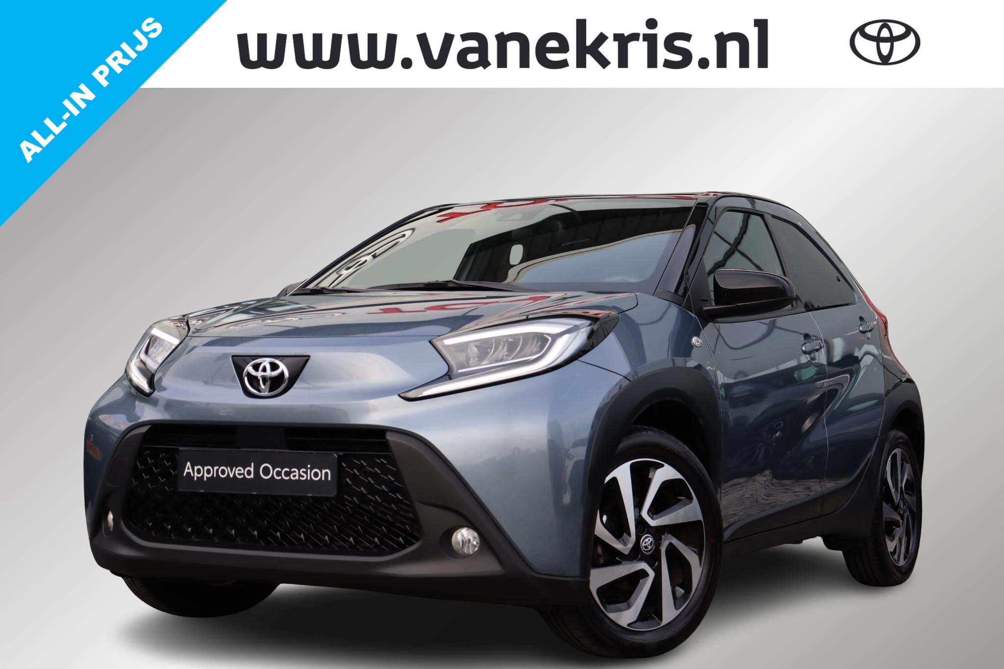 Toyota Toyota Aygo X 1.0 VVT-i Envy, Parkeersensoren 2024 - voorkant