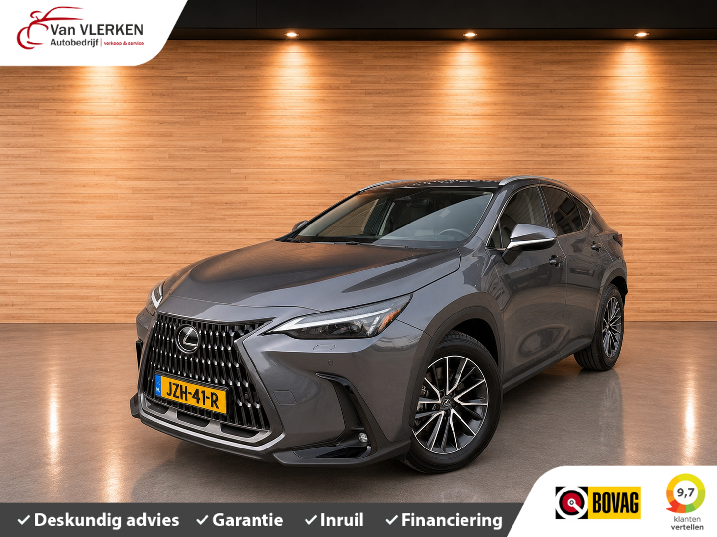 Lexus NX 450h+ AWD Luxury Line TREKHAAK 2025 - voorkant