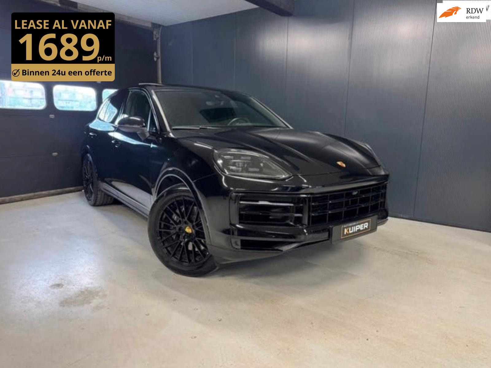 Porsche Cayenne 3.0 V6 Benzine BJ 2024 Pano Camera 2024 - voorkant