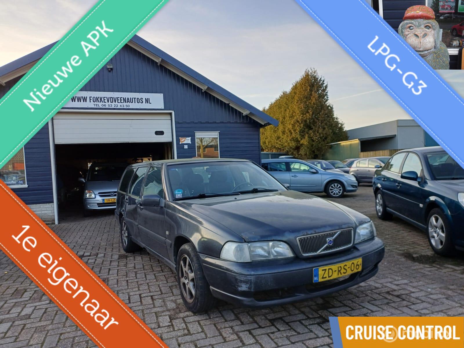 Volvo V70 2.5 Comfort-Line Garantie, alle inruil mogelijk 1999 - voorkant