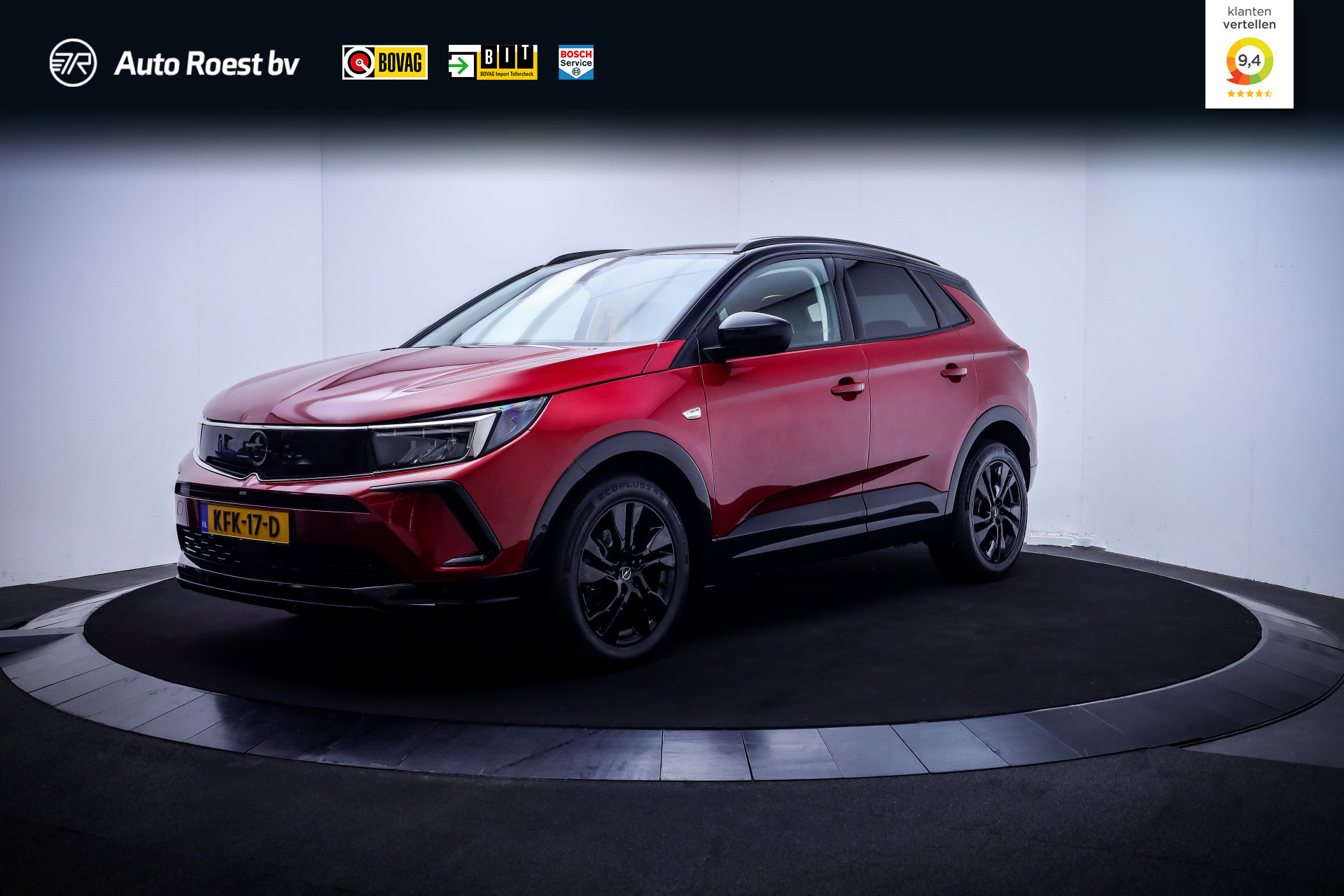 Opel Grandland 1.2T 130Pk GS-Line 2023 - voorkant
