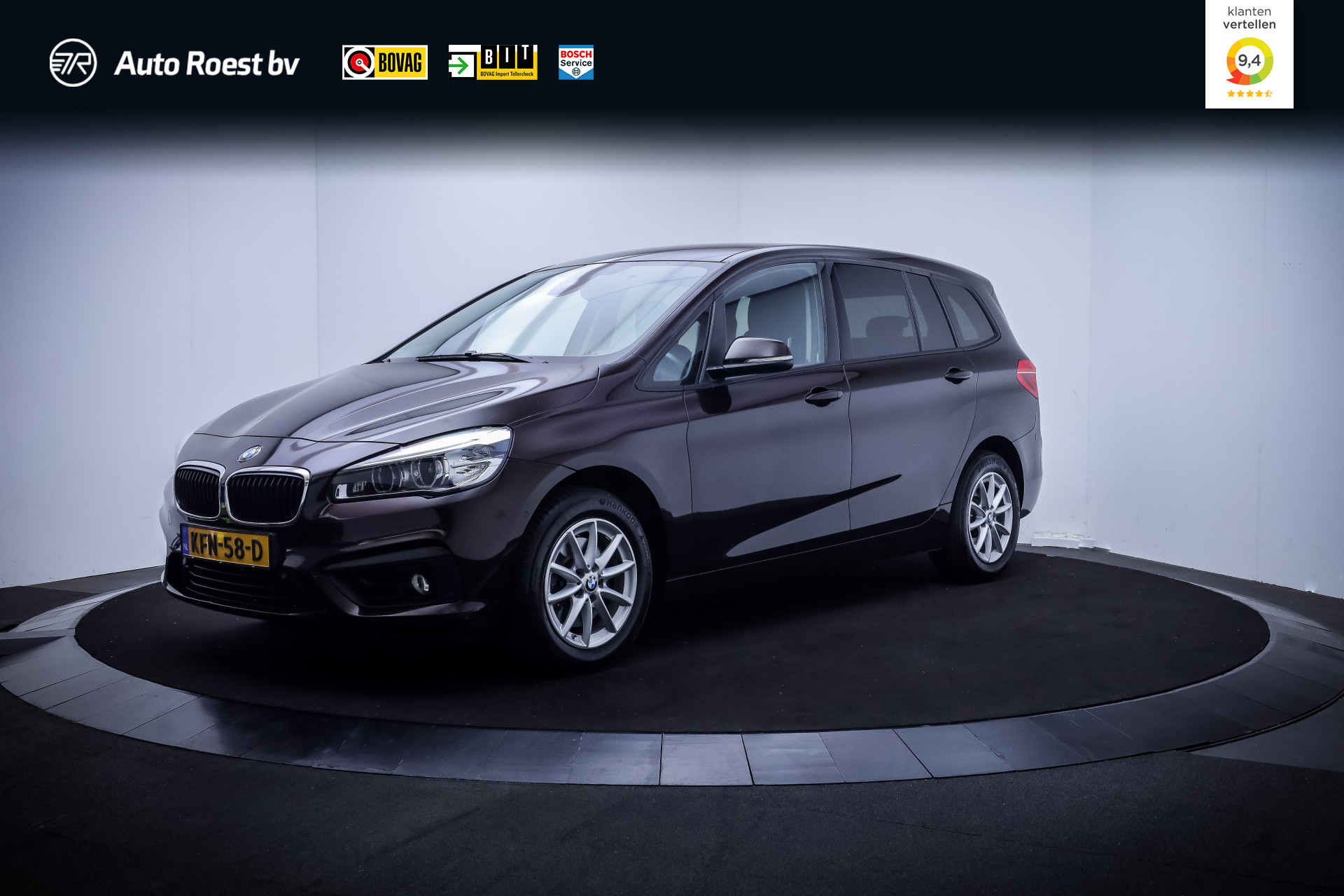 BMW 2-serie Gran Tourer 218i 7p. Executive 2018 - voorkant
