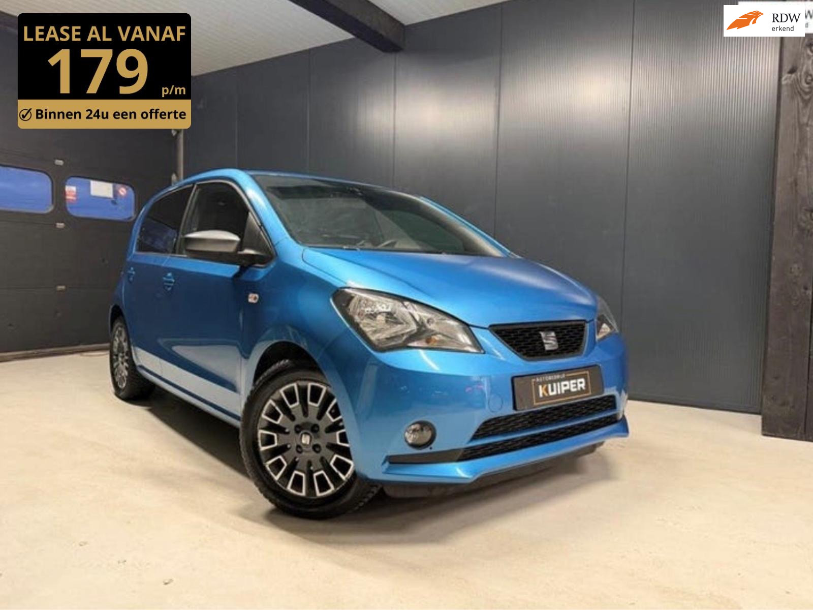 Seat Mii 1.0 Style Intense Beats Audio Weinig km 2019 - voorkant