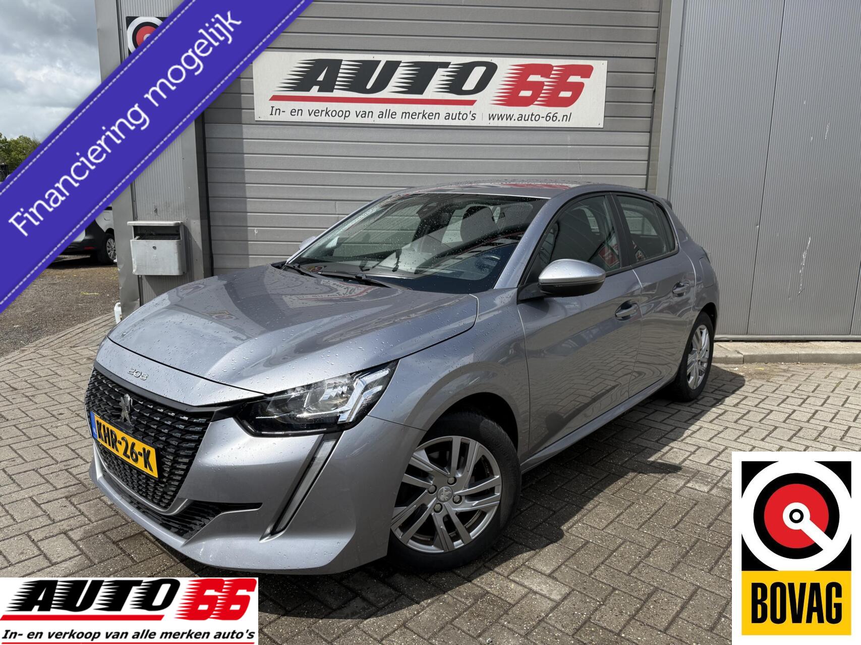 Peugeot 208 1.2 PureTech Blue Lease Allure 2020 - voorkant
