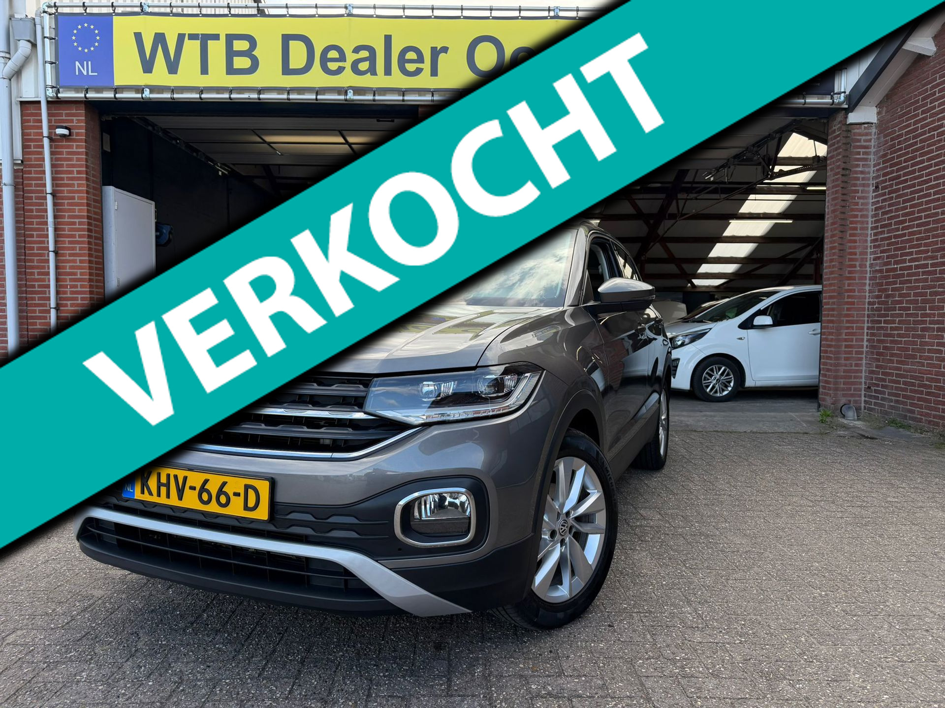 Volkswagen T-cross 1.0 TSI Style, Airco/ECC, Navi, 115 PK, 1e Eig., Dealer onderhouden, Elec. Pakket 2020 - voorkant
