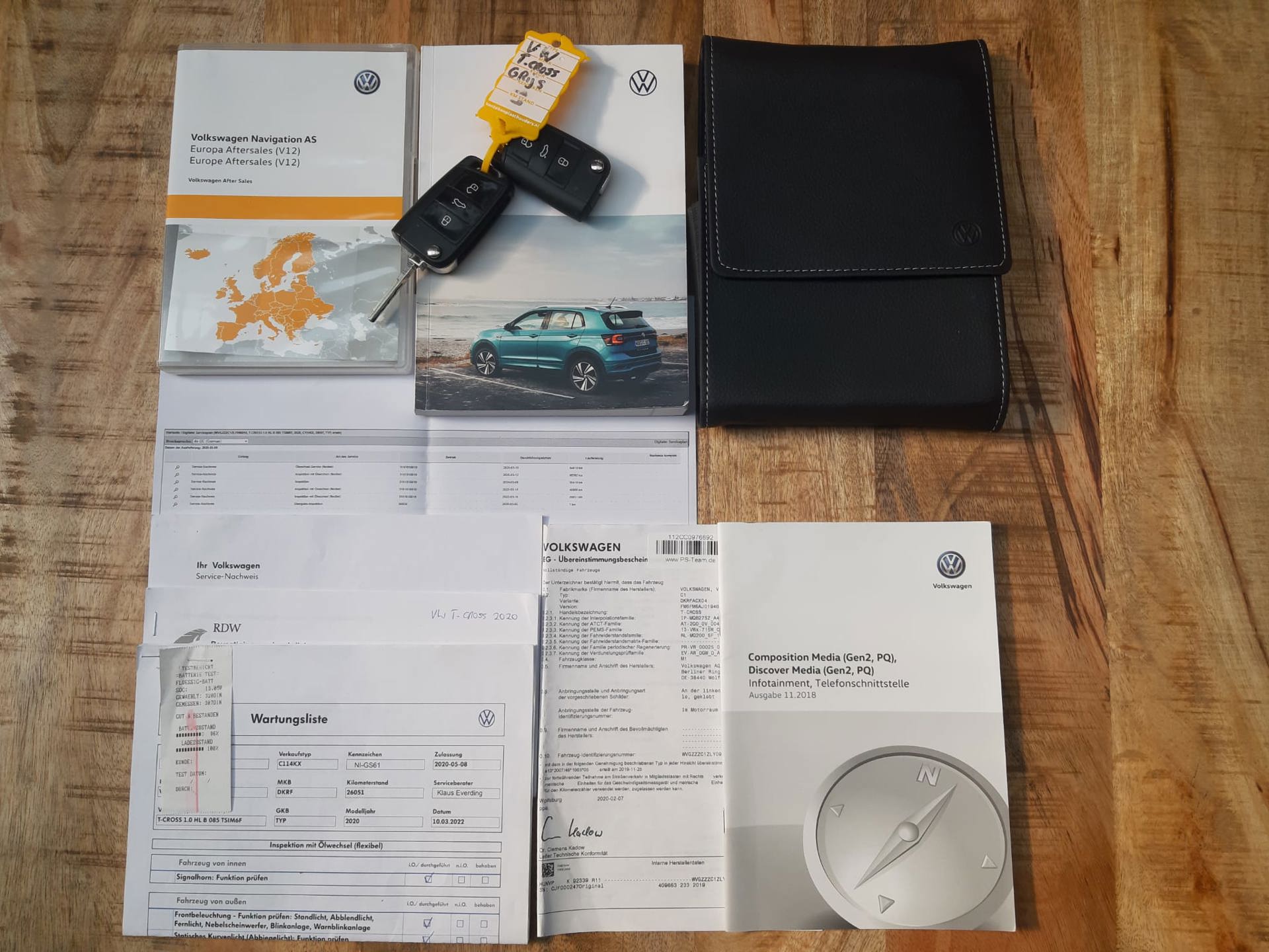 Foto van Volkswagen T-cross