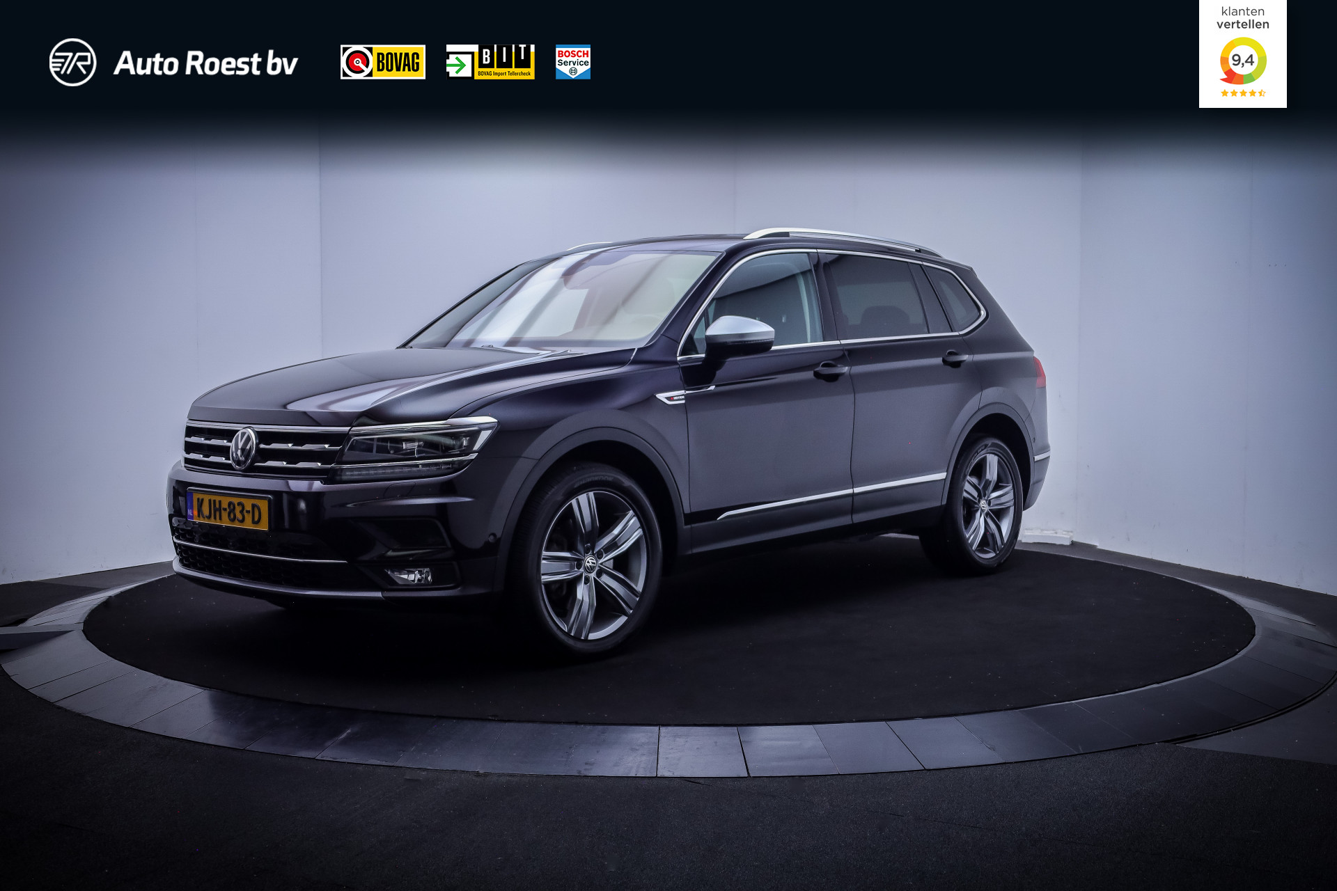 Volkswagen Tiguan Allspace 2.0 TSI 220Pk 4Motion HIGHLINE 2018 - voorkant