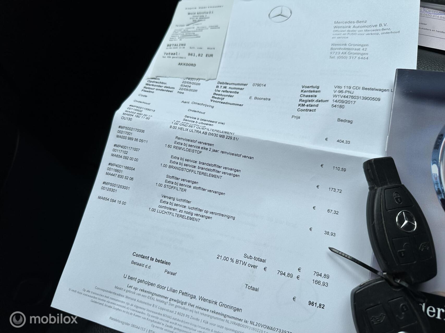 Foto van Mercedes-Benz Vito