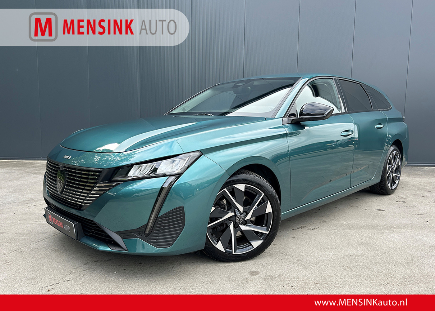 Peugeot 308 1.2 PureTech 130 PK Allure 1e EIGENAAR VIRTUAL COCKPIT 360 CAMERA HALF LEER LED NAVI CRUISE ECC 2024 - voorkant