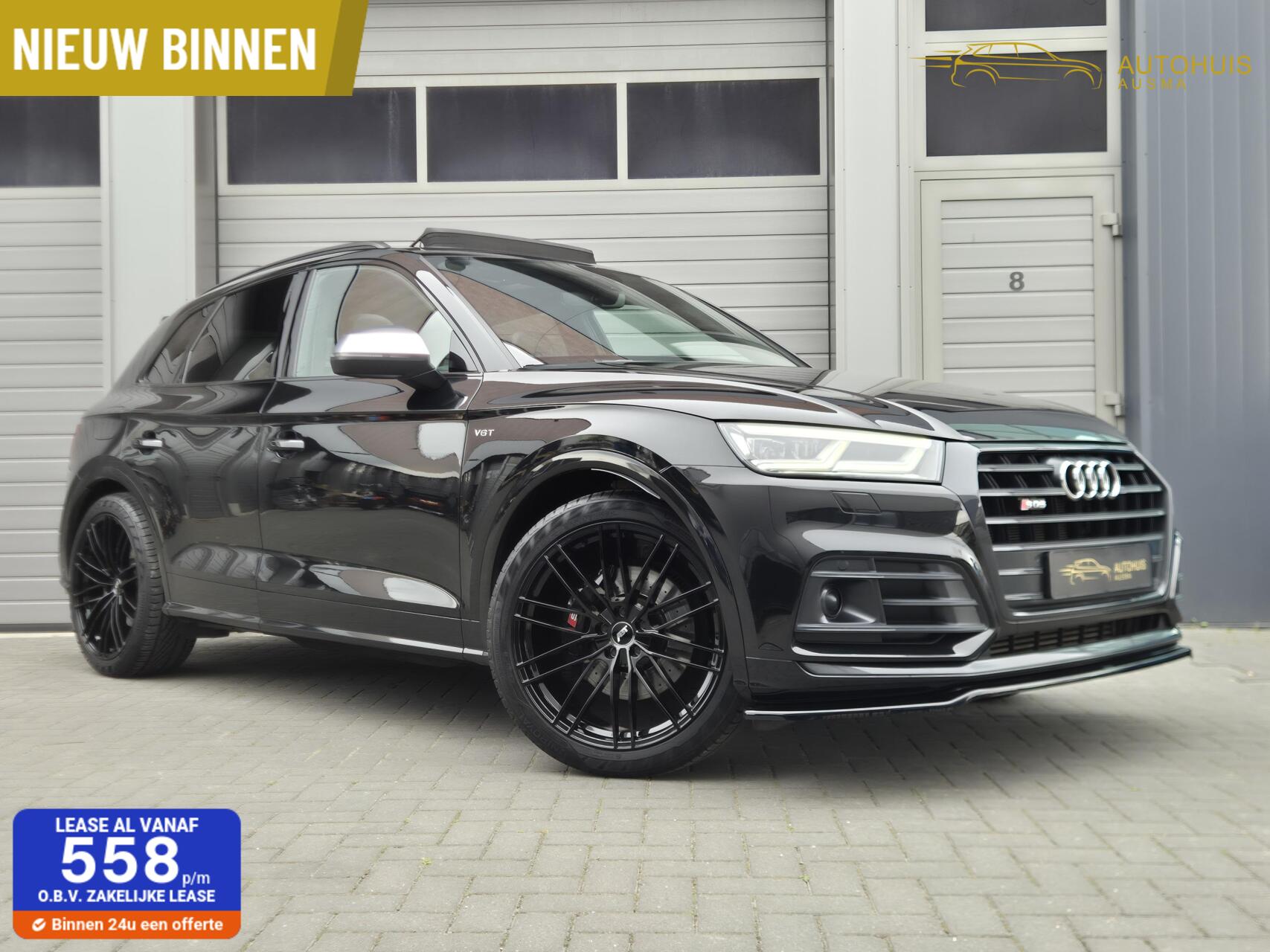 Audi Sq5 3.0 TFSI SQ5 quattro 355PK/ABT/Lucht/Trekhaak/Pano/Leder/21/Virtual/Carplay/ 2018 - voorkant