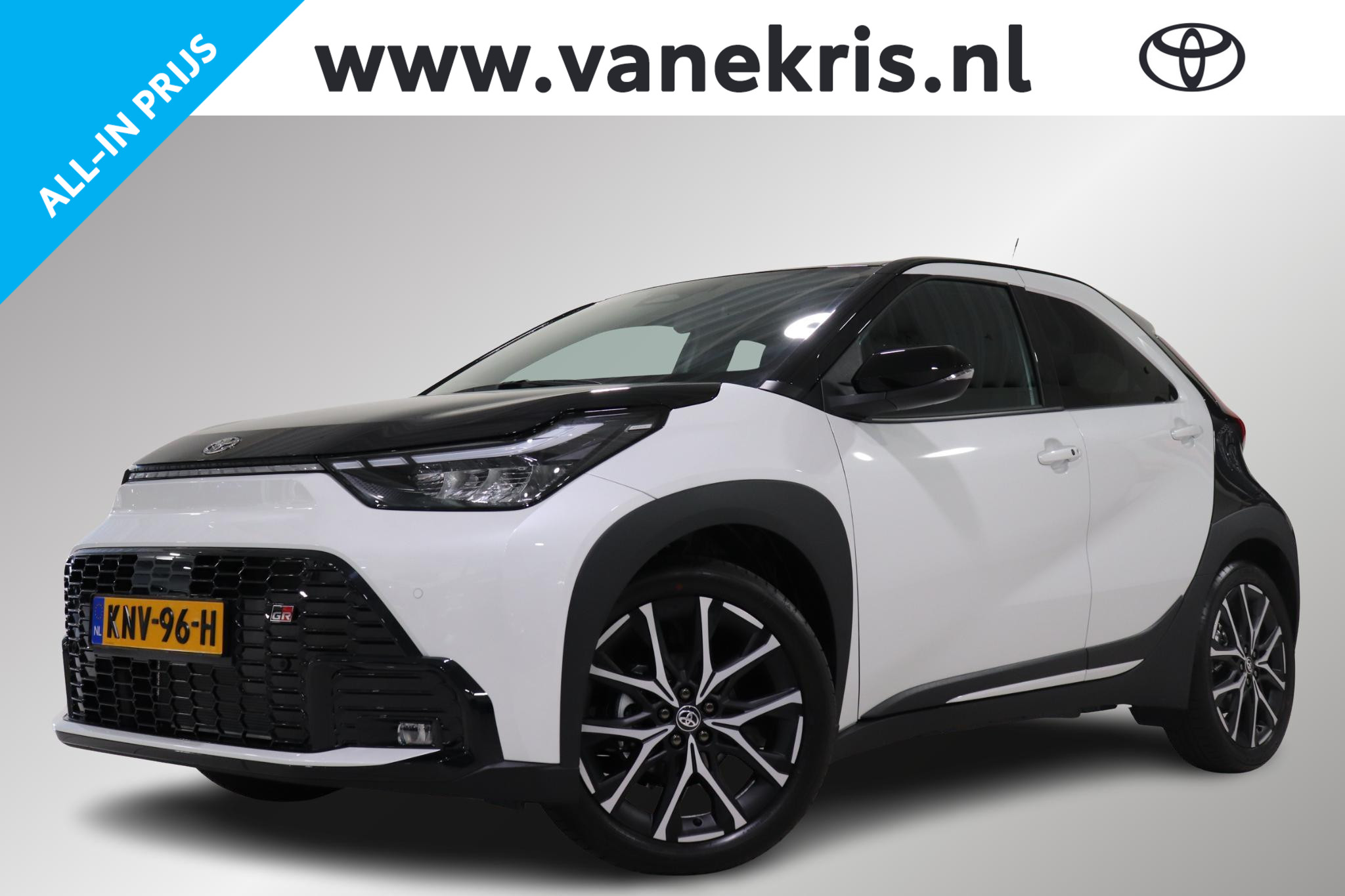 Toyota Aygo X Hybrid 115 GR Sport, 2026 - voorkant