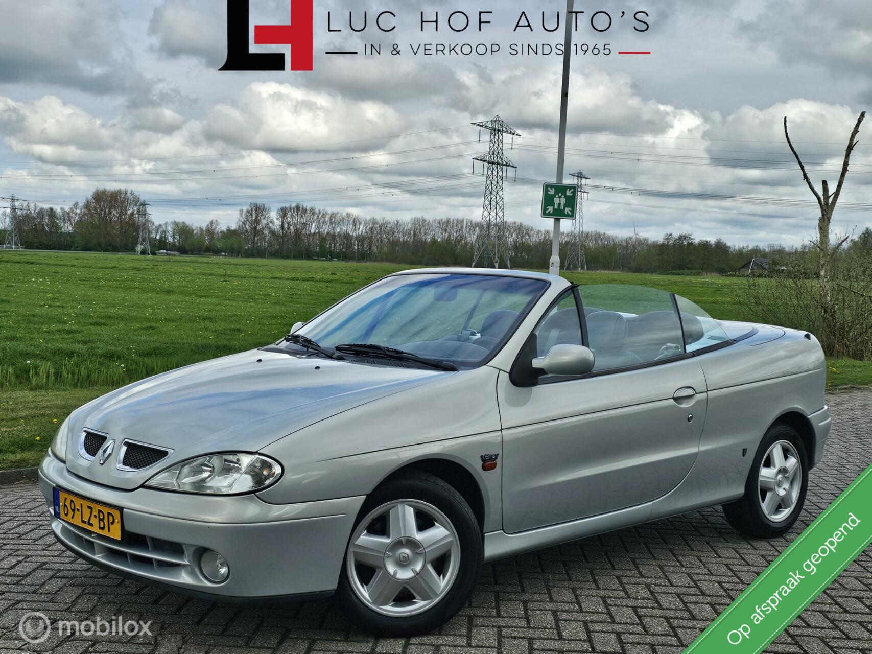 Renault Megane Cabrio 1.6-16V Dynamique 2003 - voorkant