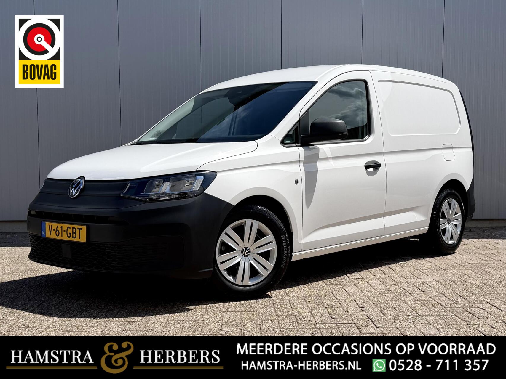 Volkswagen Caddy Modified Partition Wall 1.5 TSI Comfort wit 2024 - voorkant