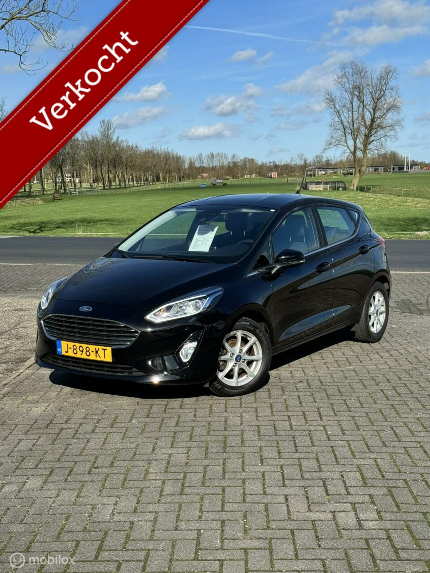 Ford Fiesta 1.0 Hybrid Titanium X prijs incl. BTW 2020 - voorkant