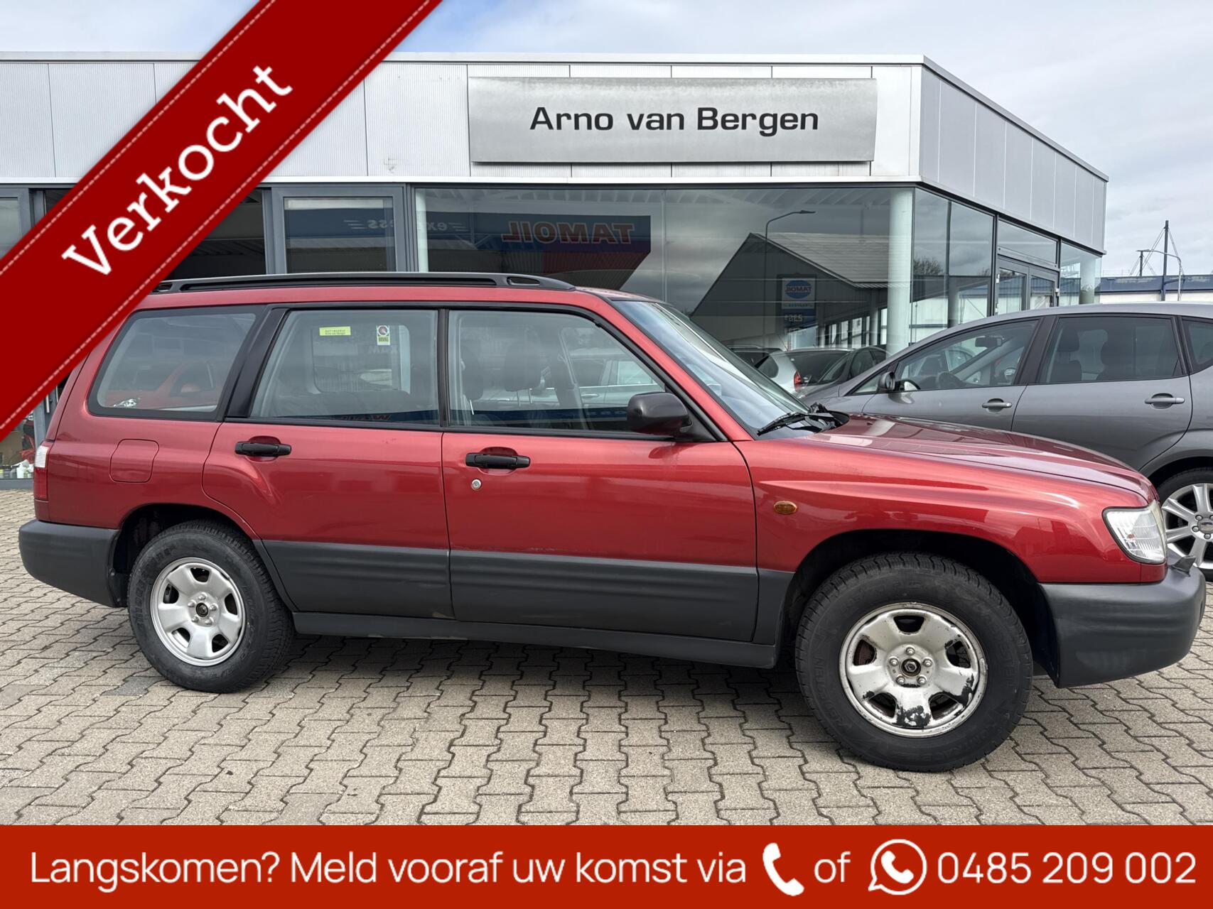Subaru Forester 2.0 AWD, automaat, trekhaak, met nieuwe APK, afkomstig van de 3e eigenaar. 2002 - voorkant