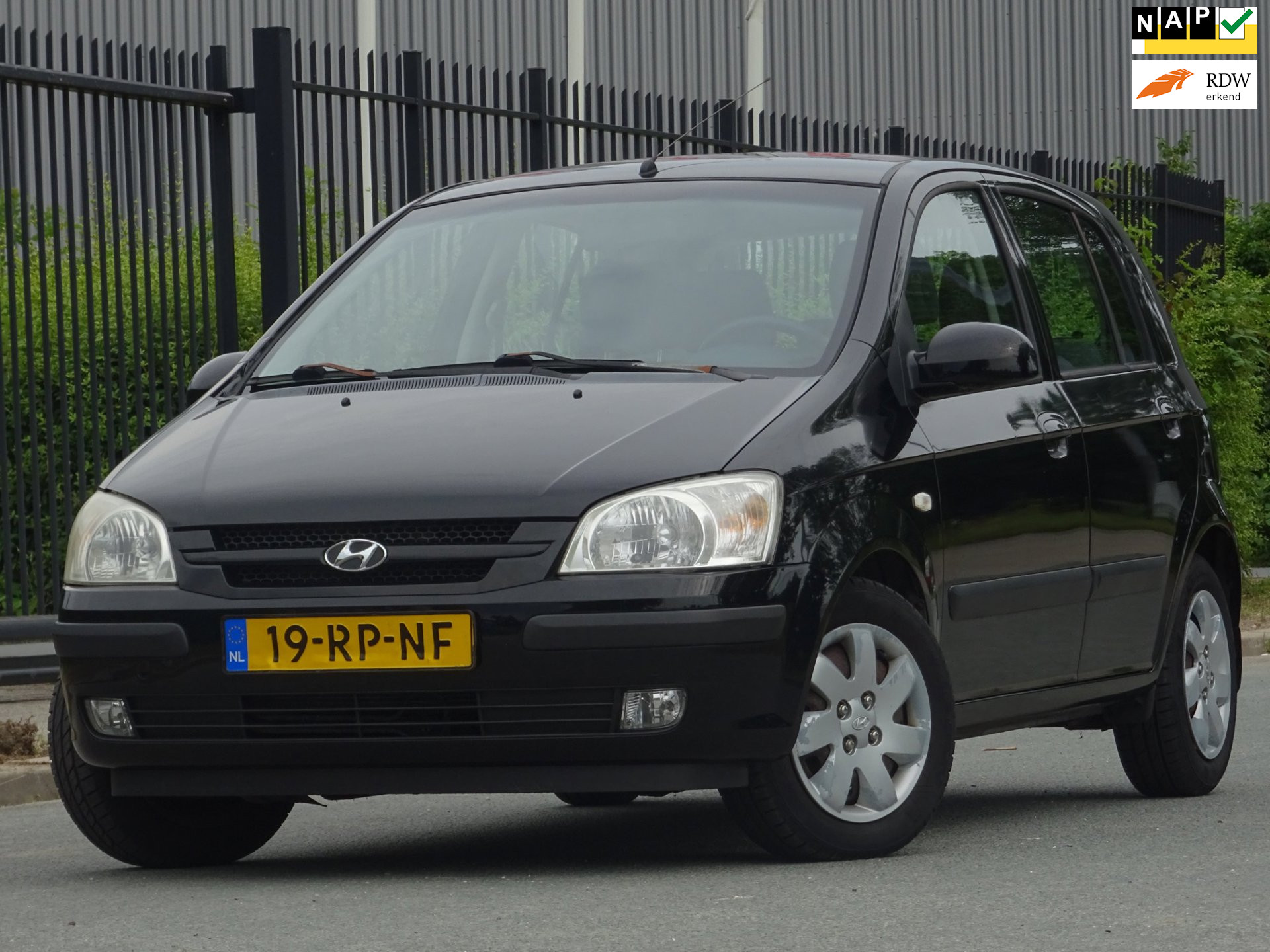 Hyundai Getz 1.3i Dynamic 63DKM/NAP/AIRCO/ELEKRAM/NIEUWE APK 2005 - voorkant