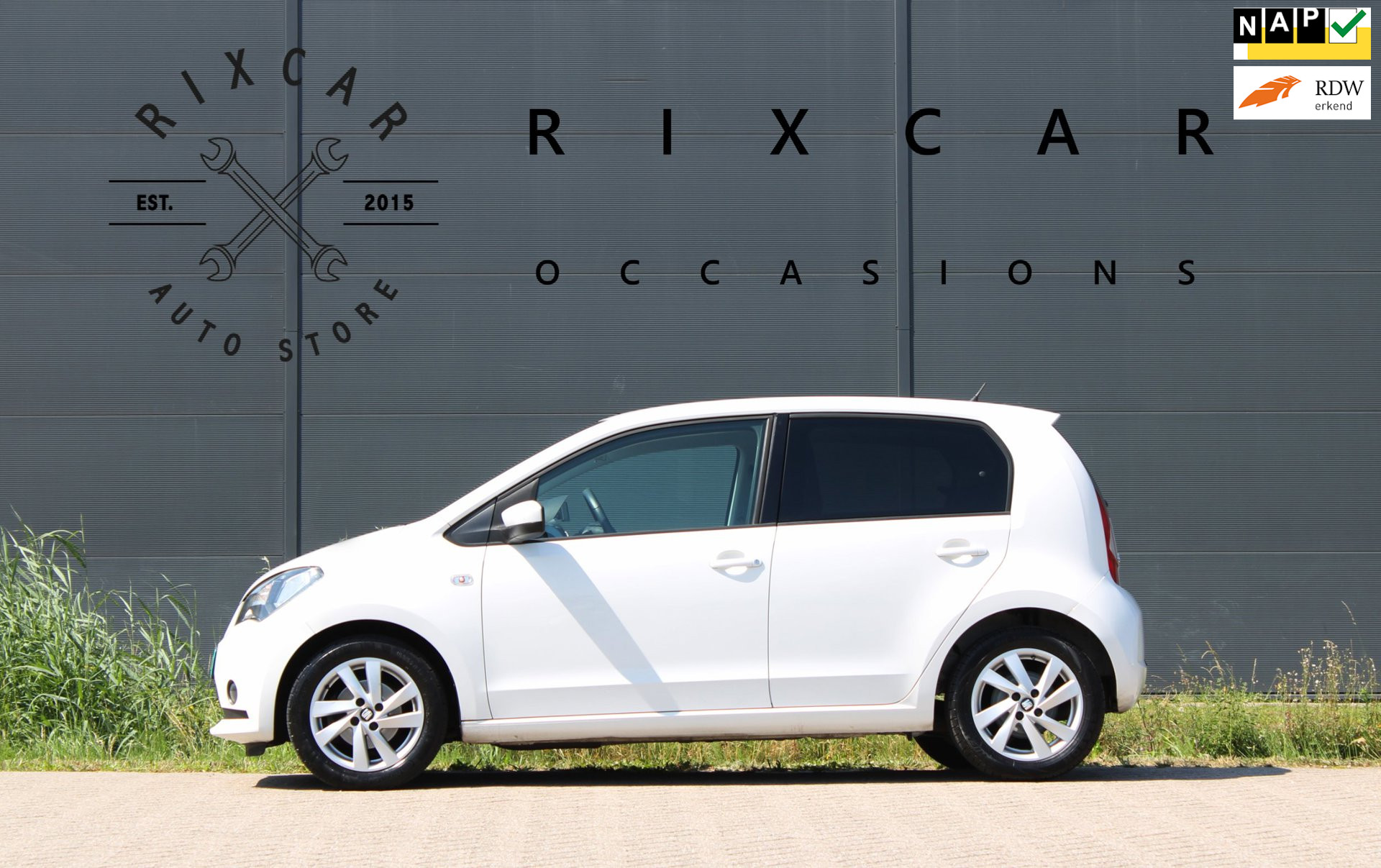 Seat Mii 1.0 Sport Dynamic Navigatie Stoelverwarming Airco !!NIEUWBINNEN!! 2014 - voorkant