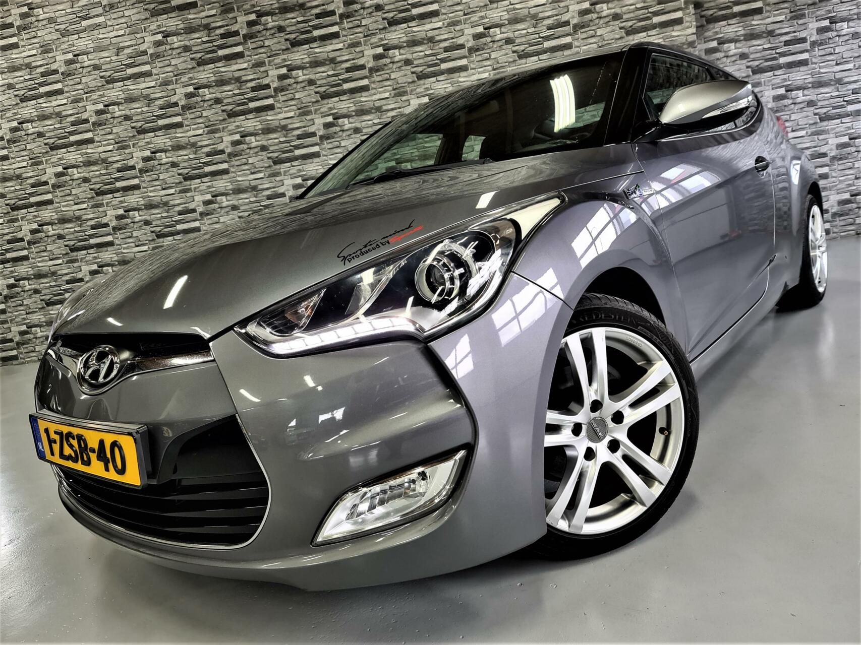 Hyundai Veloster 1.6 GDI i-Vision *Panodak*Leder*LED*NAP*! 2011 - voorkant
