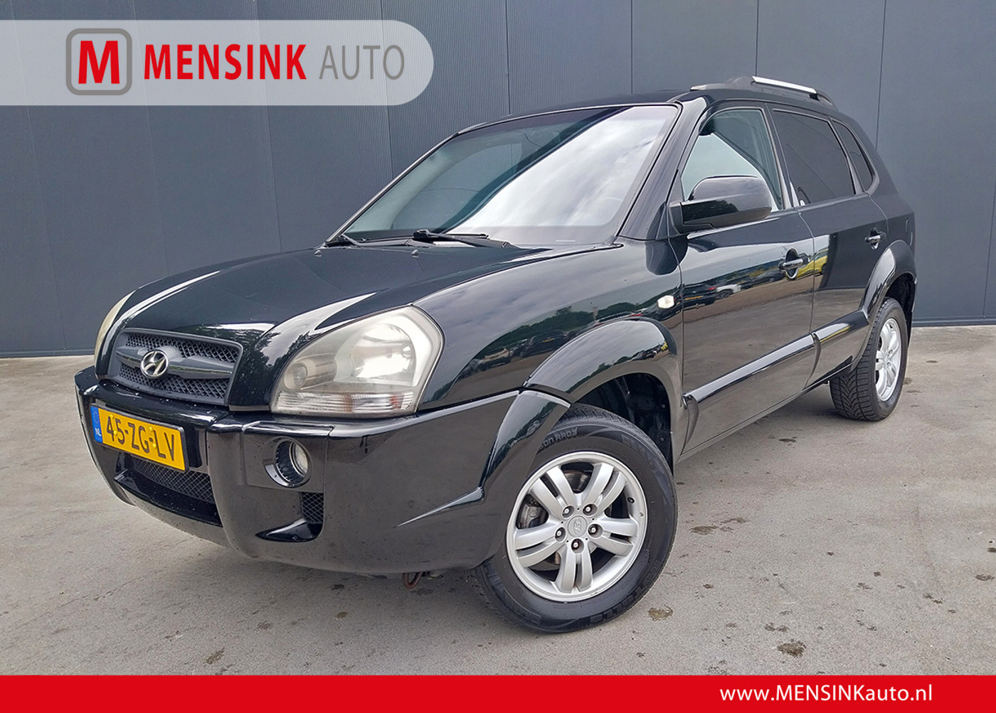 Hyundai Tucson 2.0i Style Premium LEER LED CRUISE ECC TREKHAAK 2008 - voorkant