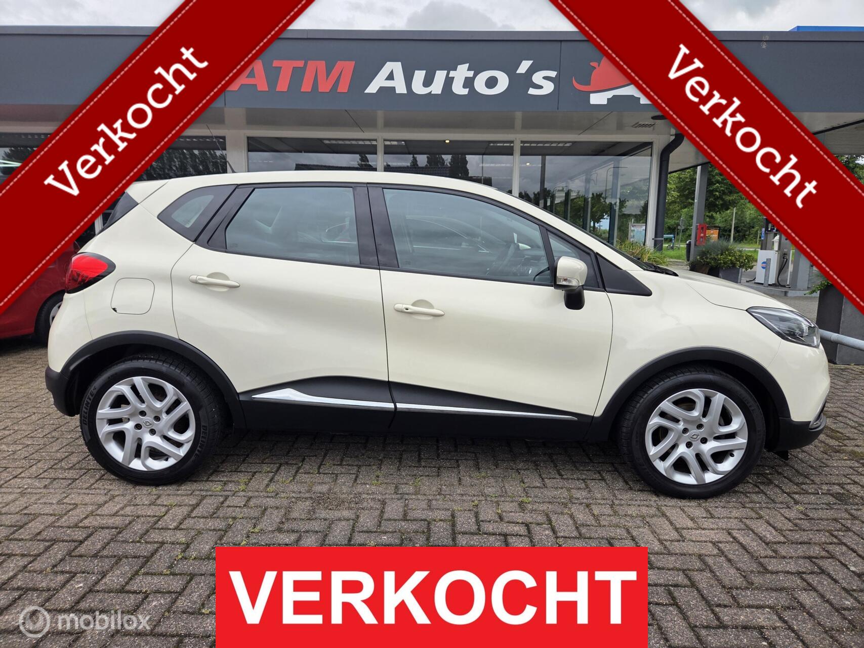 Renault Captur 1.2 TCe Dynamique Automaat LED Navi T-Haak 2014 - voorkant