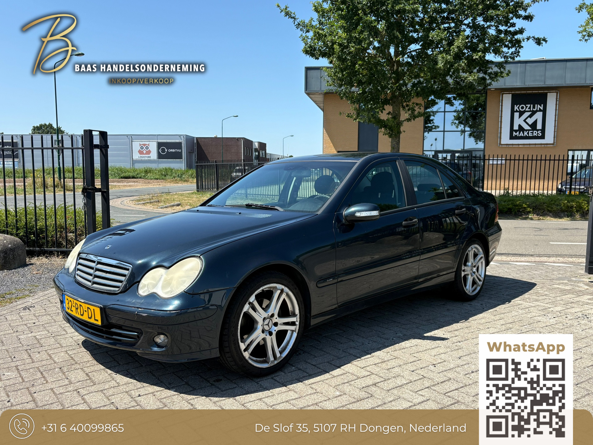 Mercedes-Benz C 180 Kompressor 180 K. Classic | Airco | Cruise | 2005 - voorkant