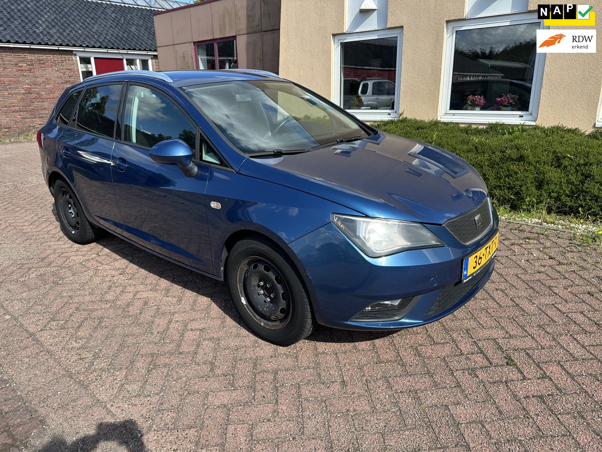 Seat Ibiza ST 1.2 TDI Style Ecomotive airco elec ram pdc apk 2012 - voorkant