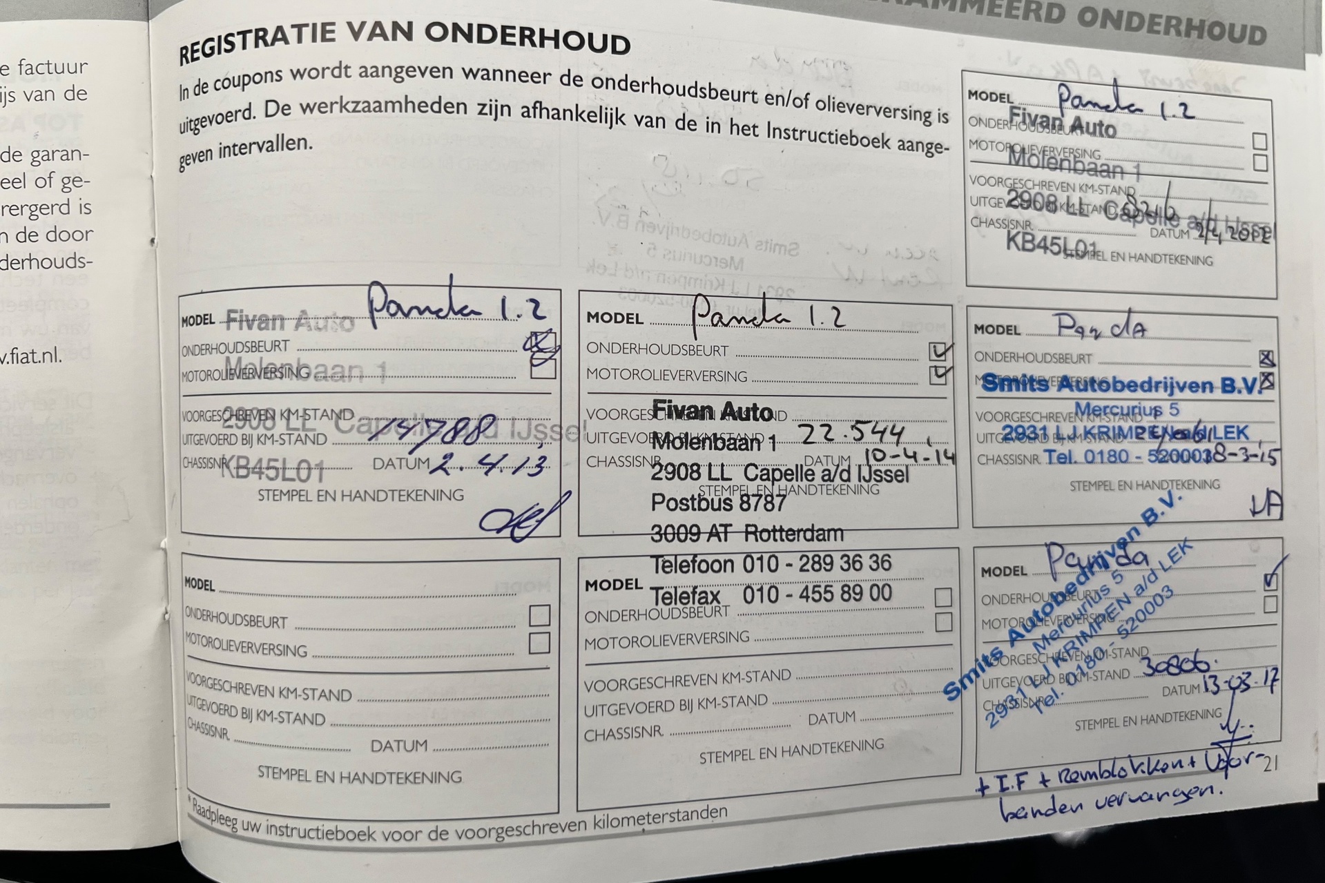 Foto van Fiat Fiat Panda