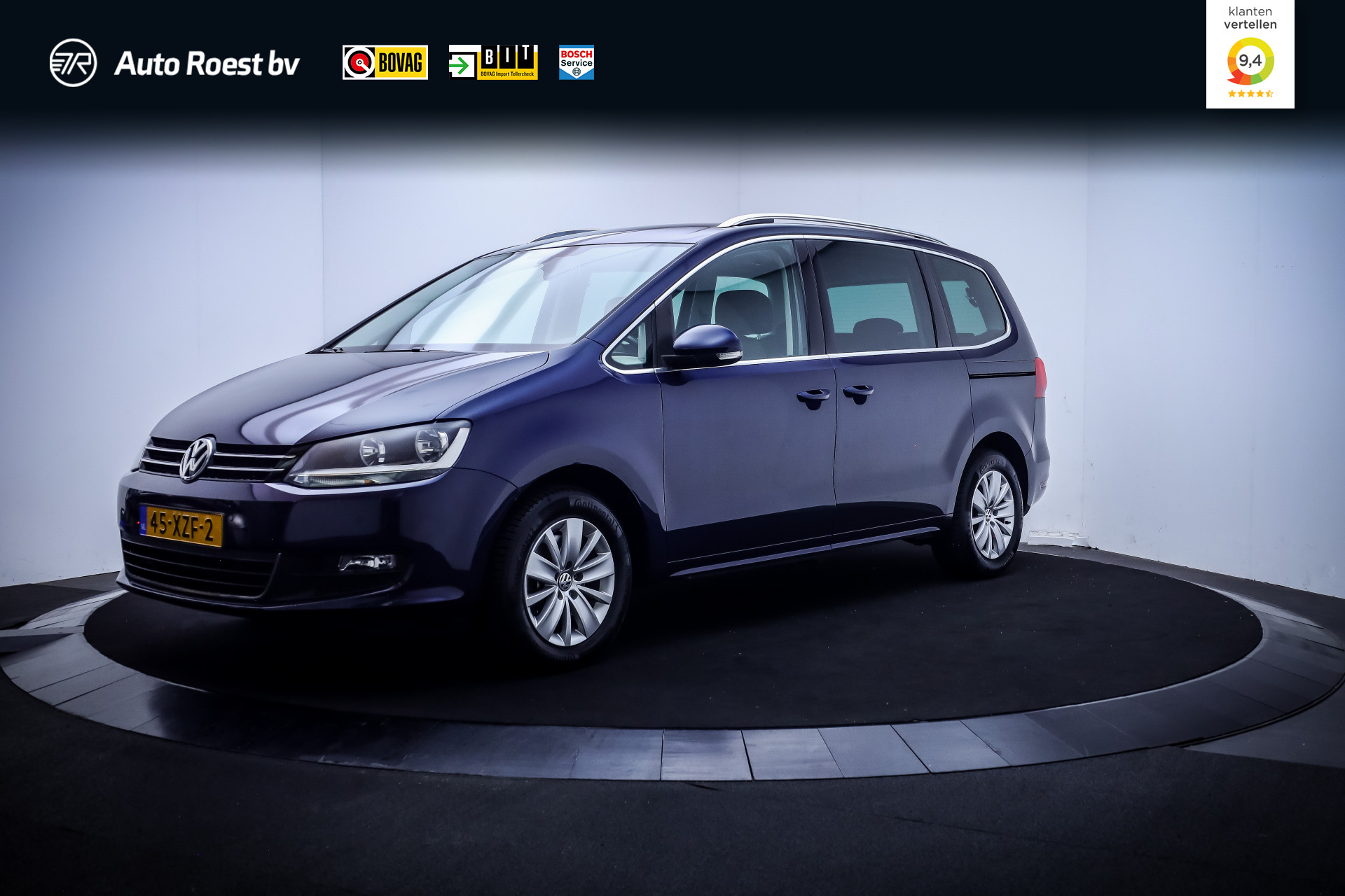 Volkswagen Sharan 1.4TSI 7P COMF.LINE 2012 - voorkant