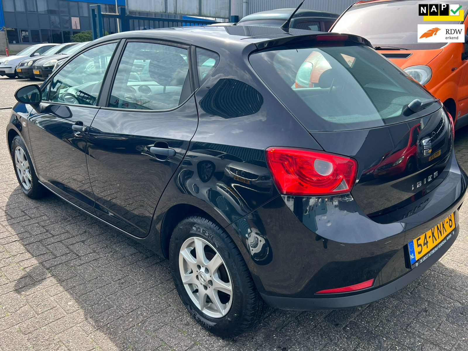 Seat Ibiza 1.2 Club rijdt super 2010 - voorkant