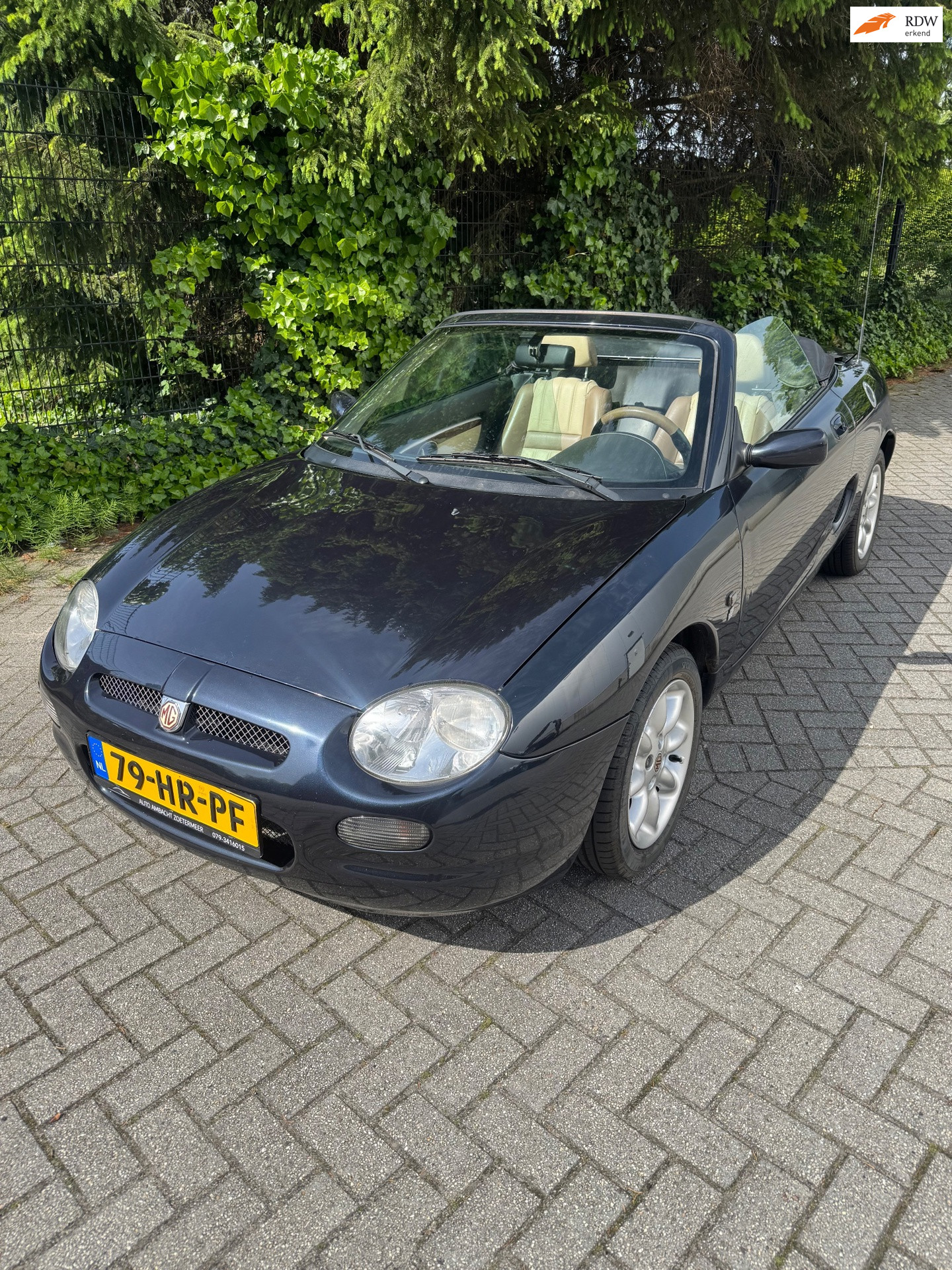MG MGF 1.8i Coupé LE Heritage 2001 - voorkant