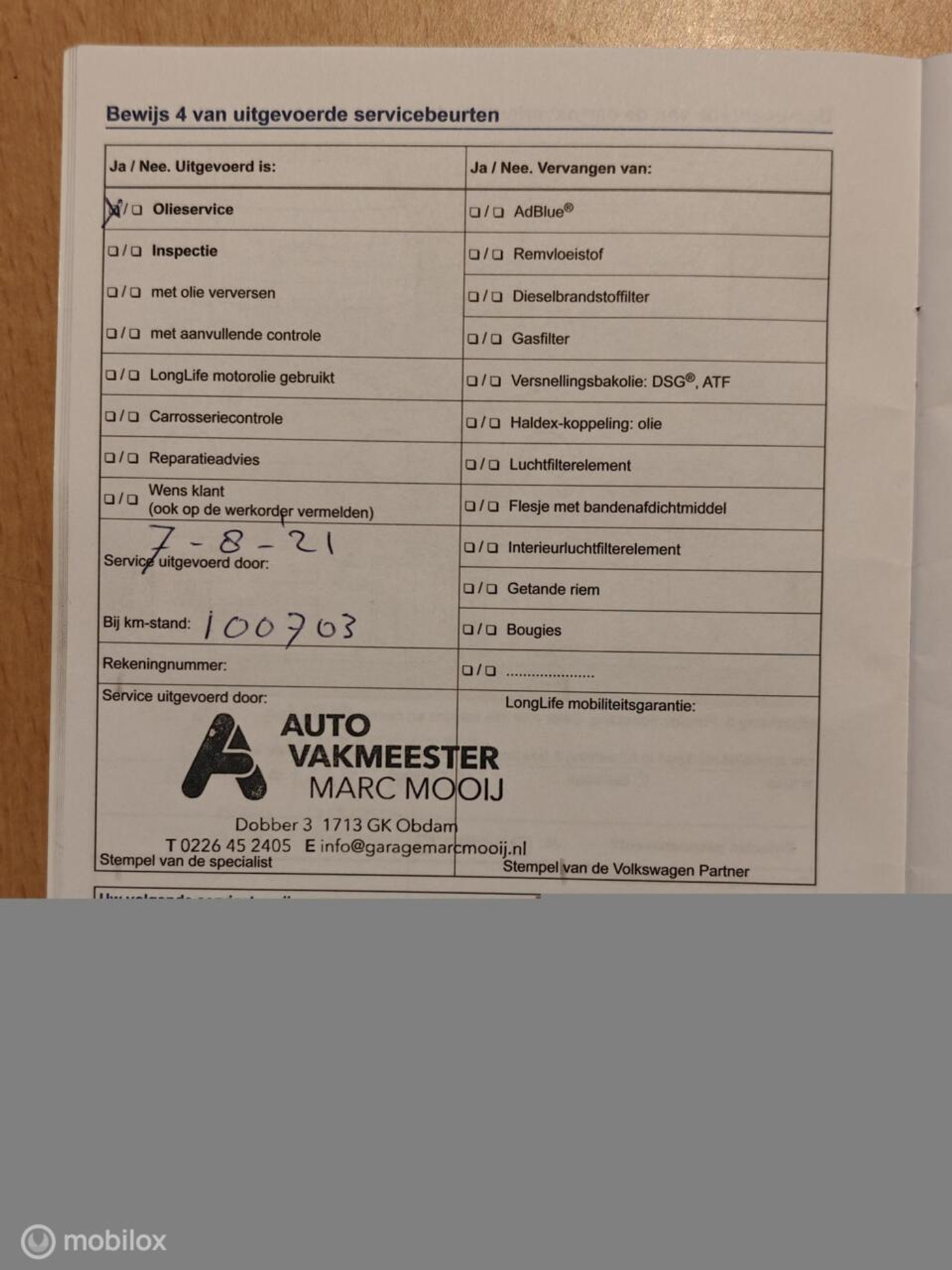 Foto van Volkswagen Passat