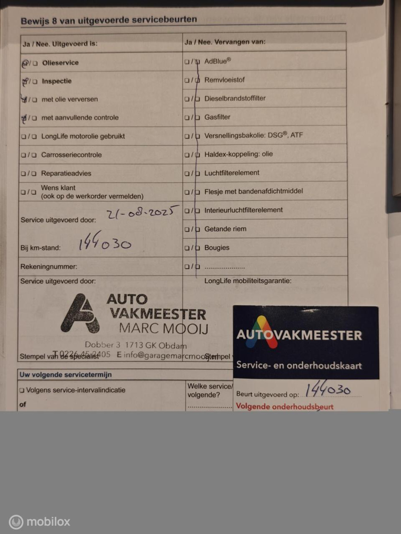 Foto van Volkswagen Passat