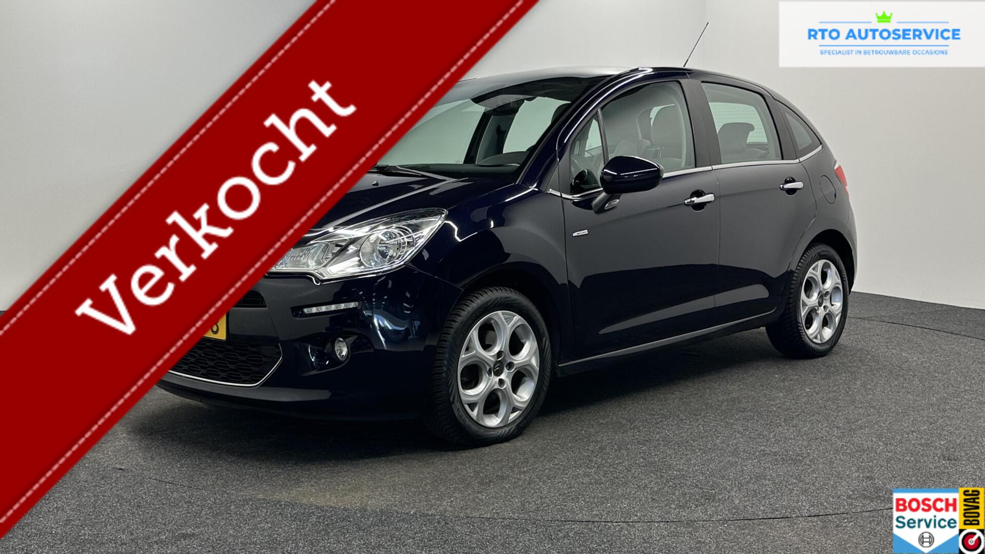 Citroen C3 1.6 VTi Exclusive 74.000 KM AIRCO AUTOMAAT CRUISE 2014 - voorkant