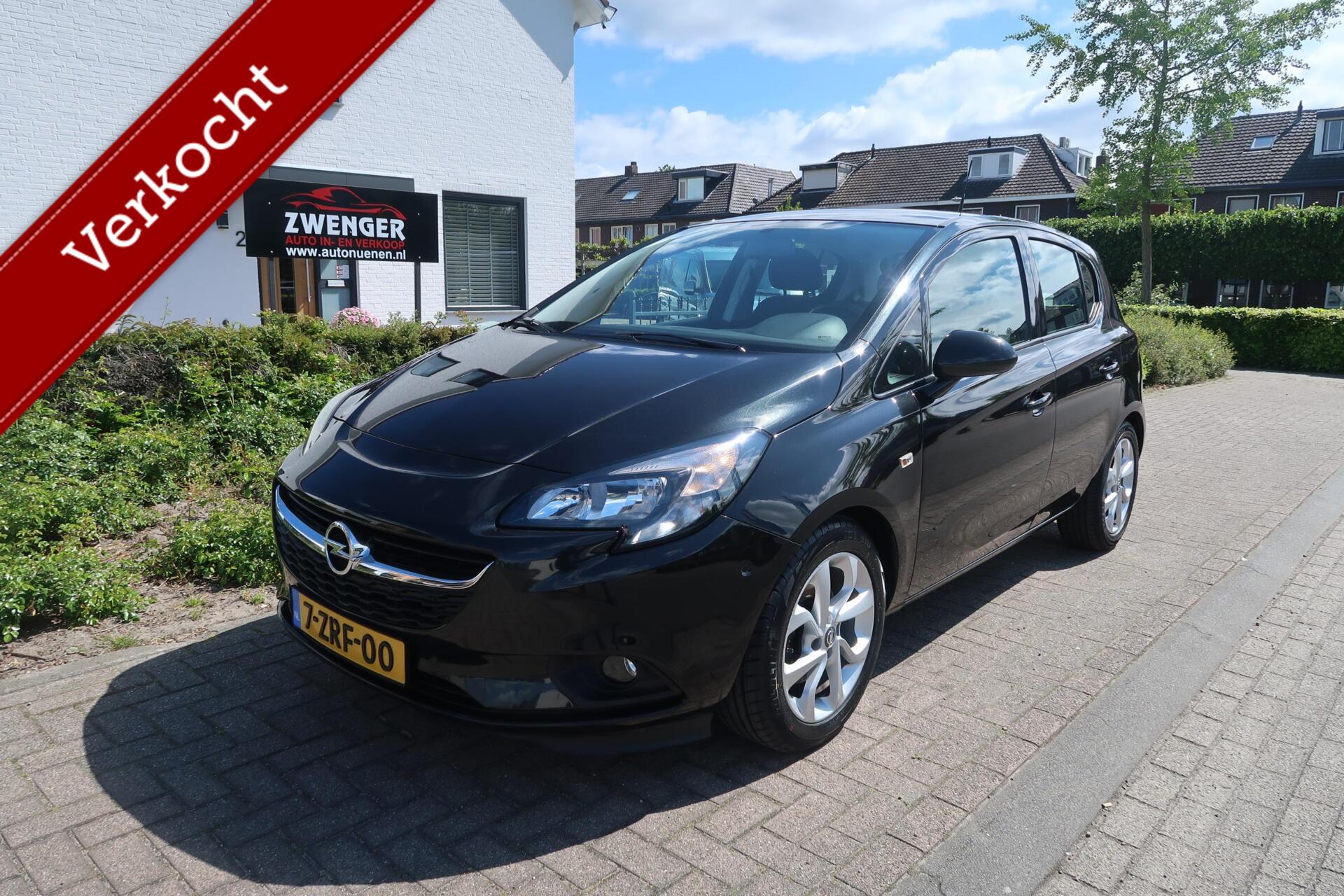 Opel Corsa-e 1.0 Turbo NAVIGATIE|TREKHAAK|CAMERA|CRUISECONTROL|PDC|GOED ONDERHOUDEN 2015 - voorkant