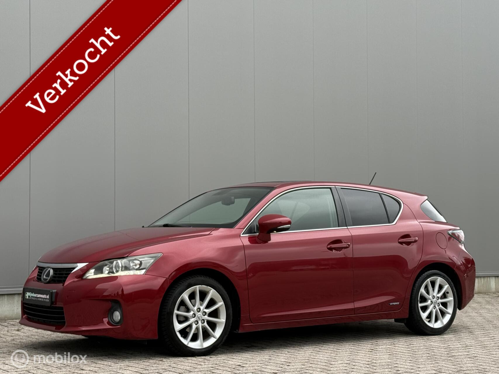 Lexus Lexus Ct200h 200h , Leder, Dakje, Cruise, Camera, Top onderhoud 2013 - voorkant