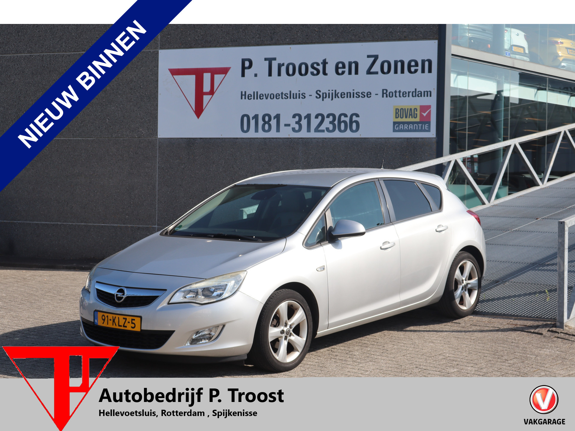 Opel Astra 1.6 Edition Cruise control/Achteruitrijcamera/Bluetooth/Airco MEENEEMPRIJS/HANDELSPRIJS/EXPORTPRIJS APK TOT 09-01-2027 2010 - voorkant