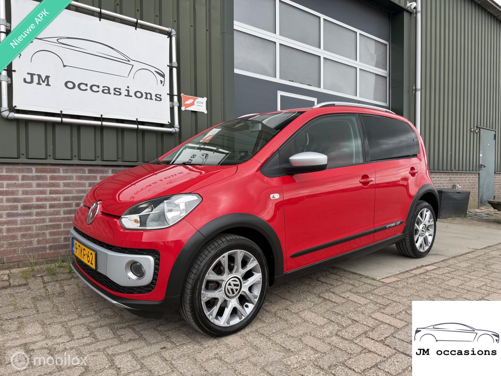 Volkswagen Up 1.0 cross up!|Airco|Cruise|Stoel vw|Bluetooth| 2014 - voorkant