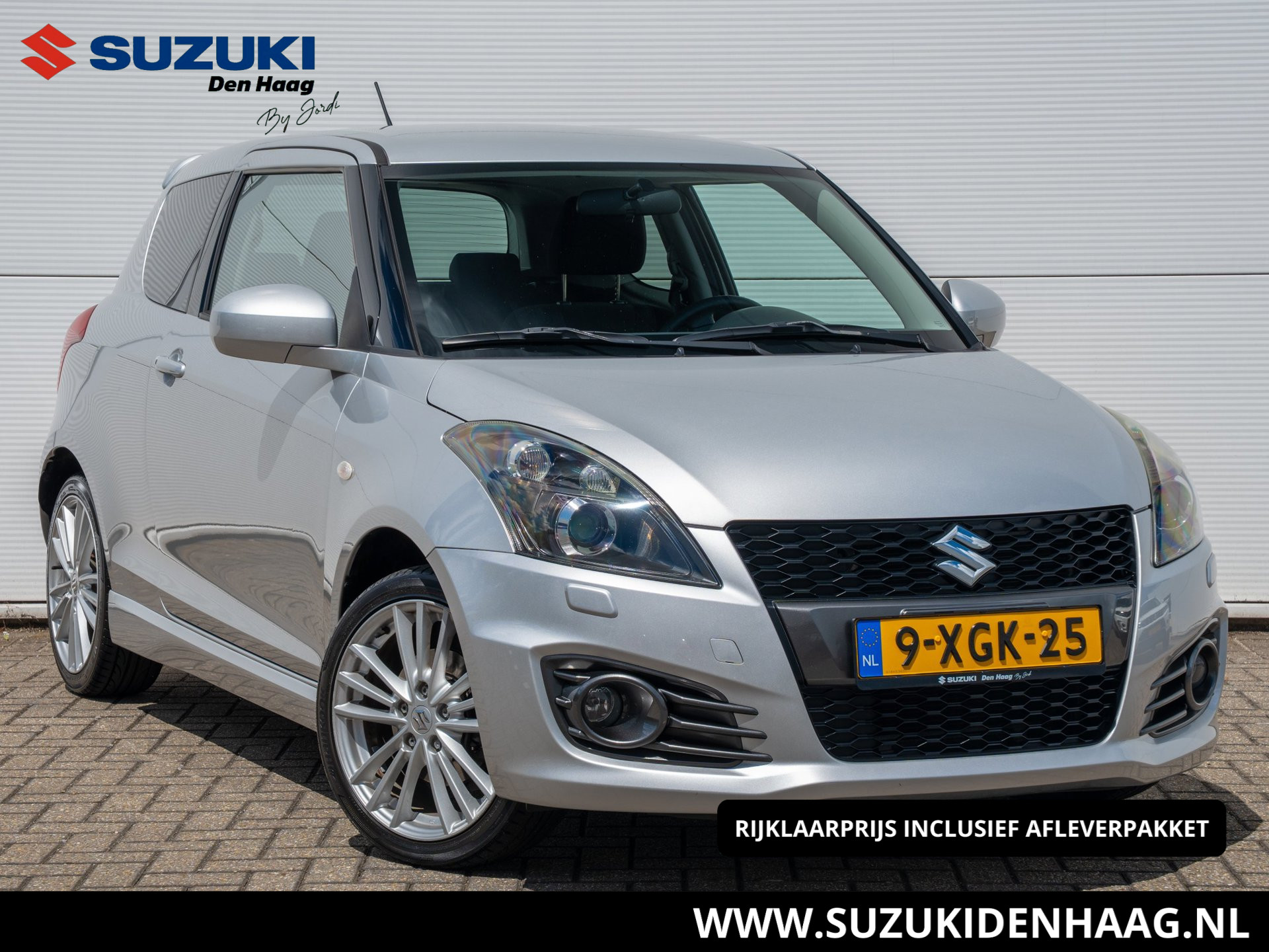 Suzuki Swift Sport 1.6 Sport |NL-Auto|Cruise| Climacontrole| Keyless| Parkeersensoren| Stoelverwarming| Xenon| 2014 - voorkant