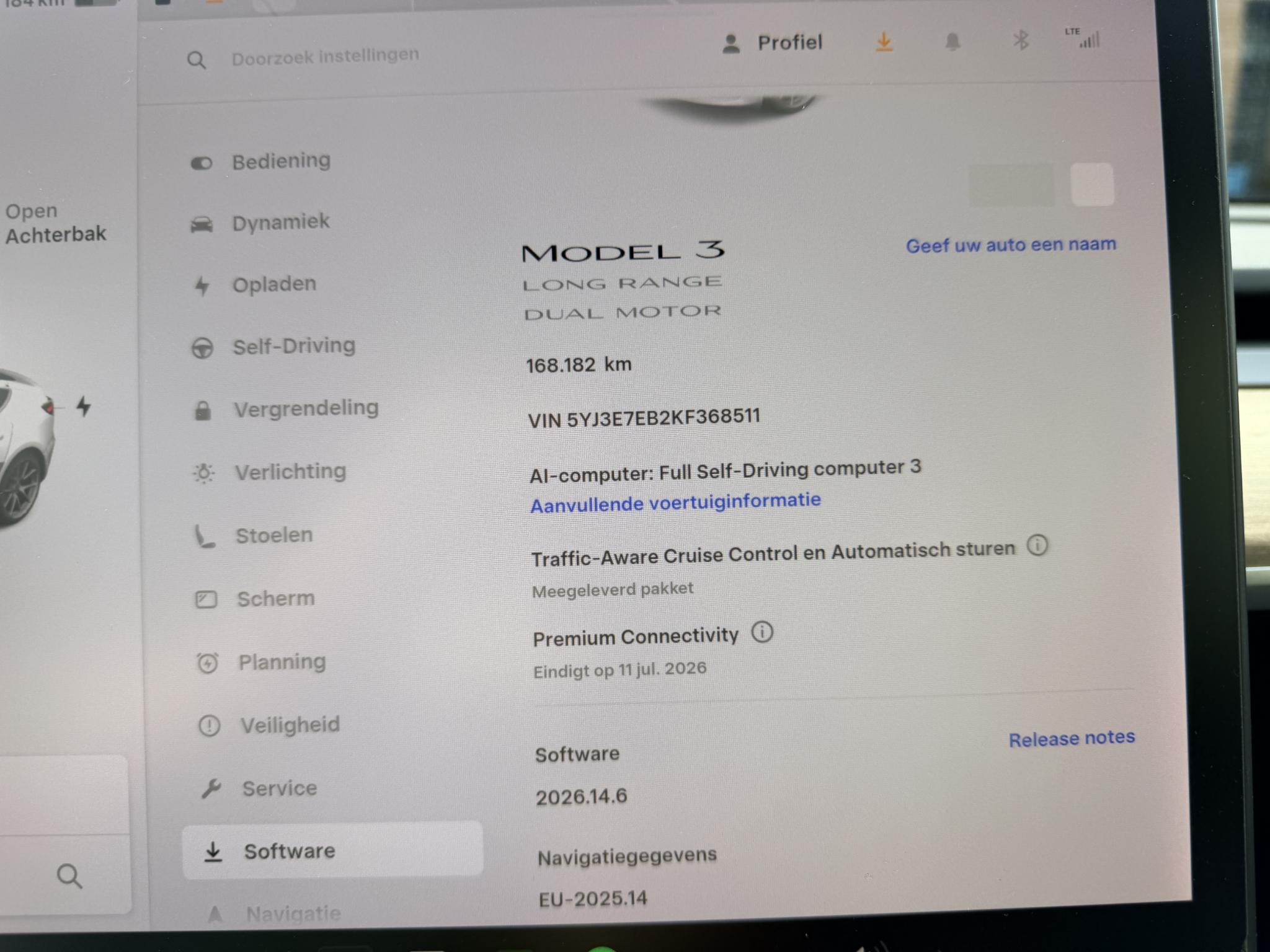 Foto van Tesla Model 3