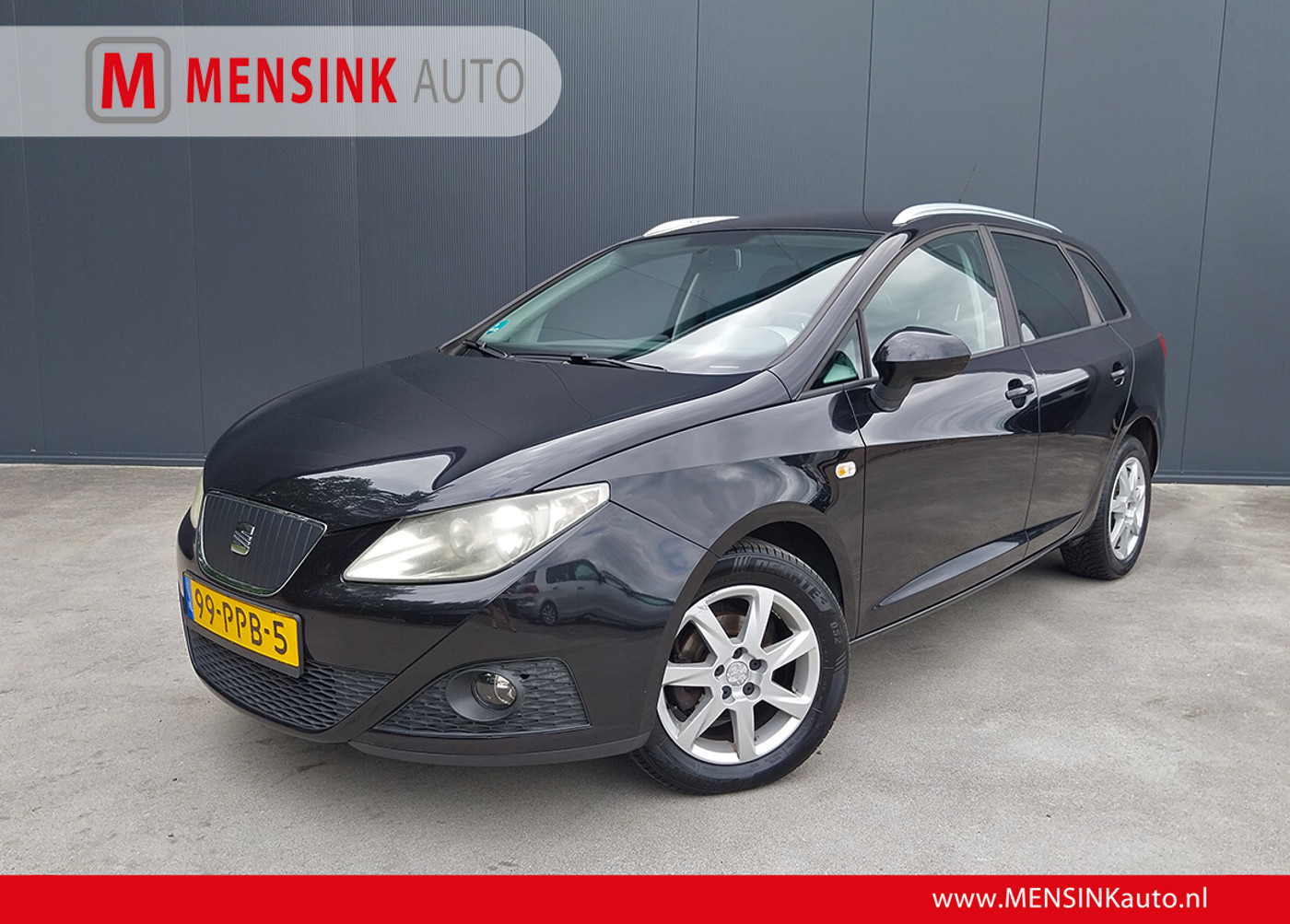 Seat Ibiza ST 1.2 TDI Style Ecomotive CRUISE AIRCO TREKHAAK 2011 - voorkant